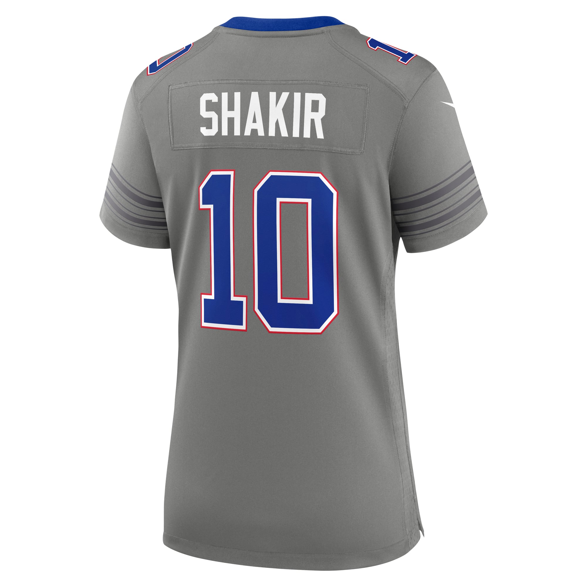Women's Nike Khalil Shakir Gray Buffalo Bills Nickel City Game Jersey