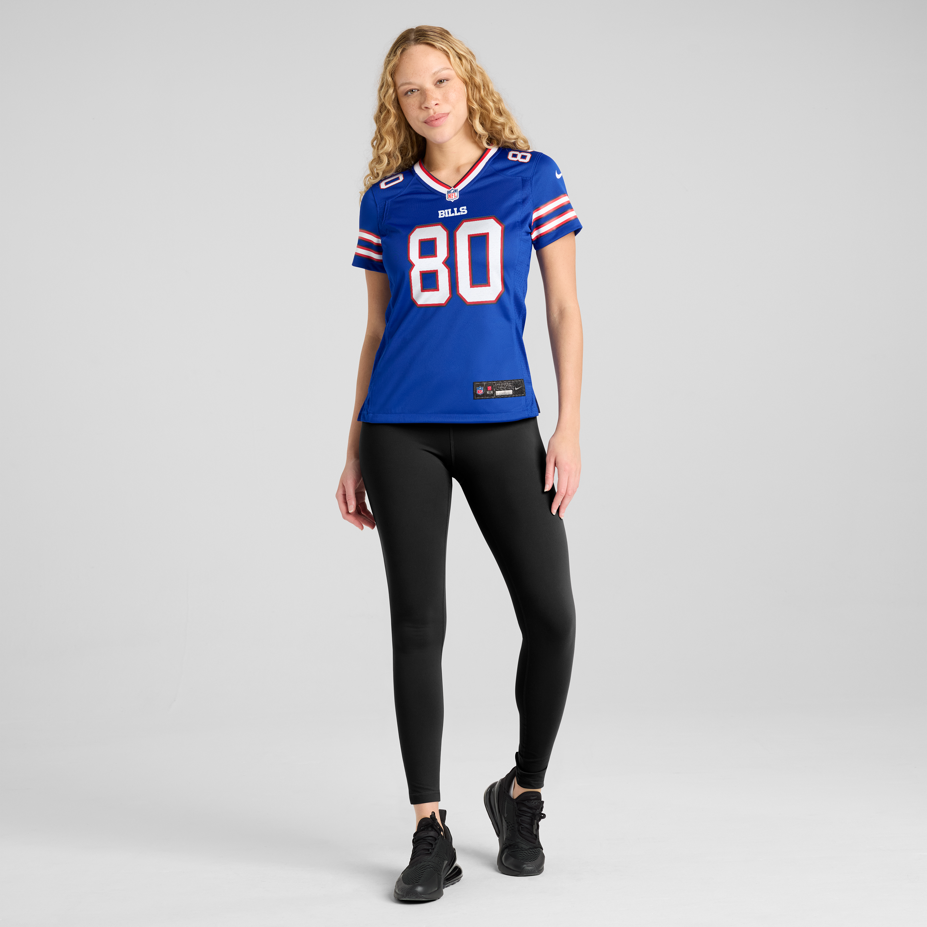 Maillot de match Nike Max Tomczak Royal Buffalo Bills pour femmes
