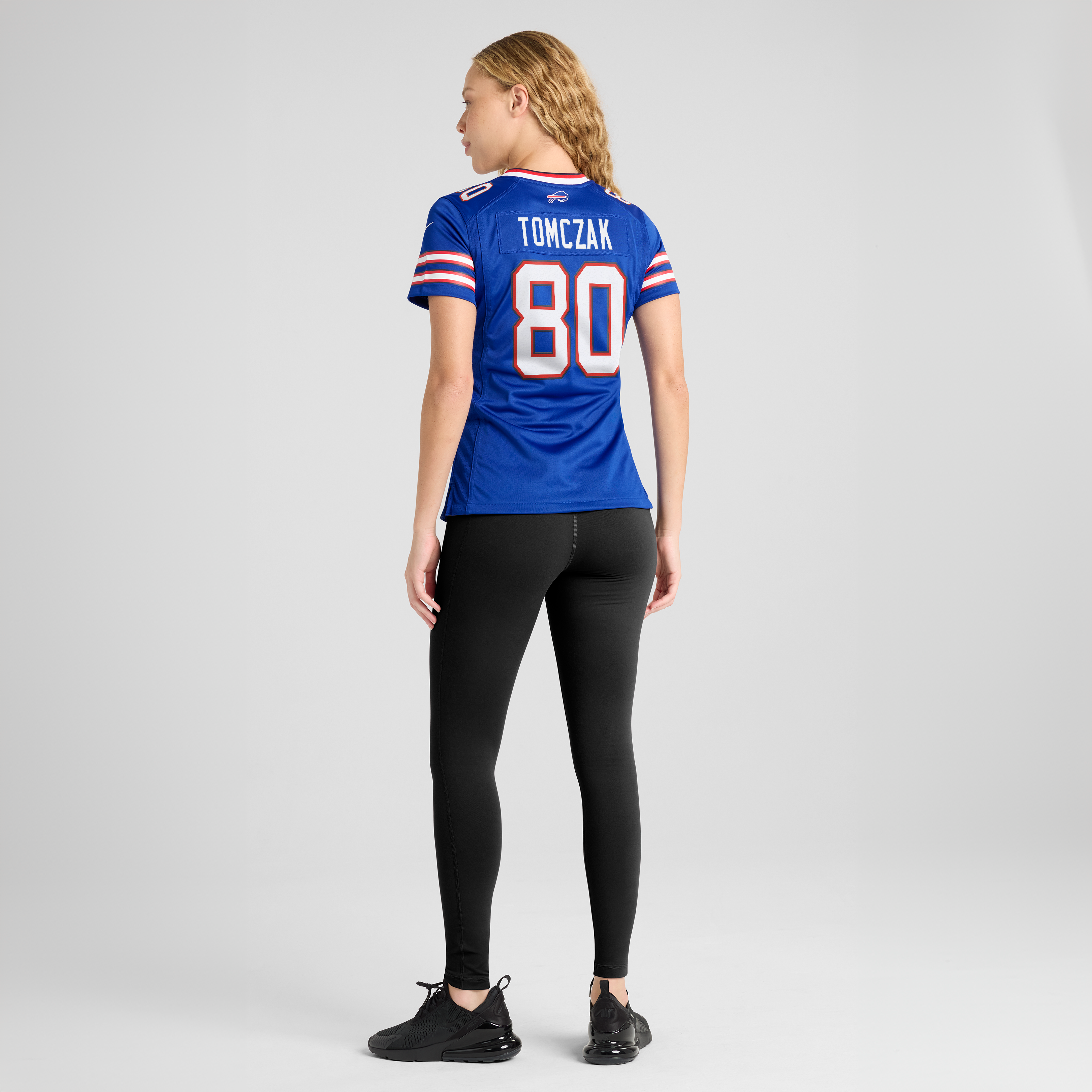 Maillot de match Nike Max Tomczak Royal Buffalo Bills pour femmes