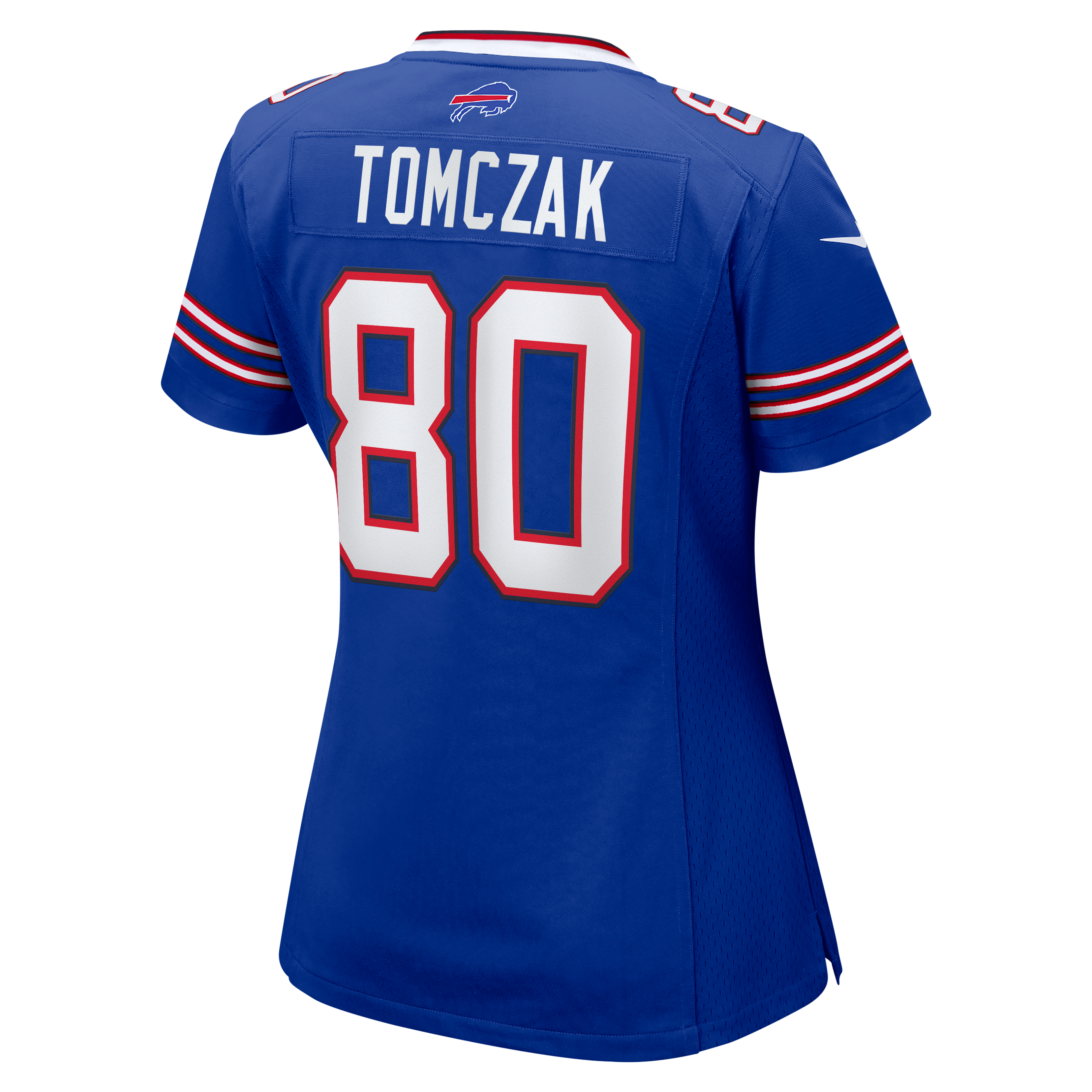 Maillot de match Nike Max Tomczak Royal Buffalo Bills pour femmes