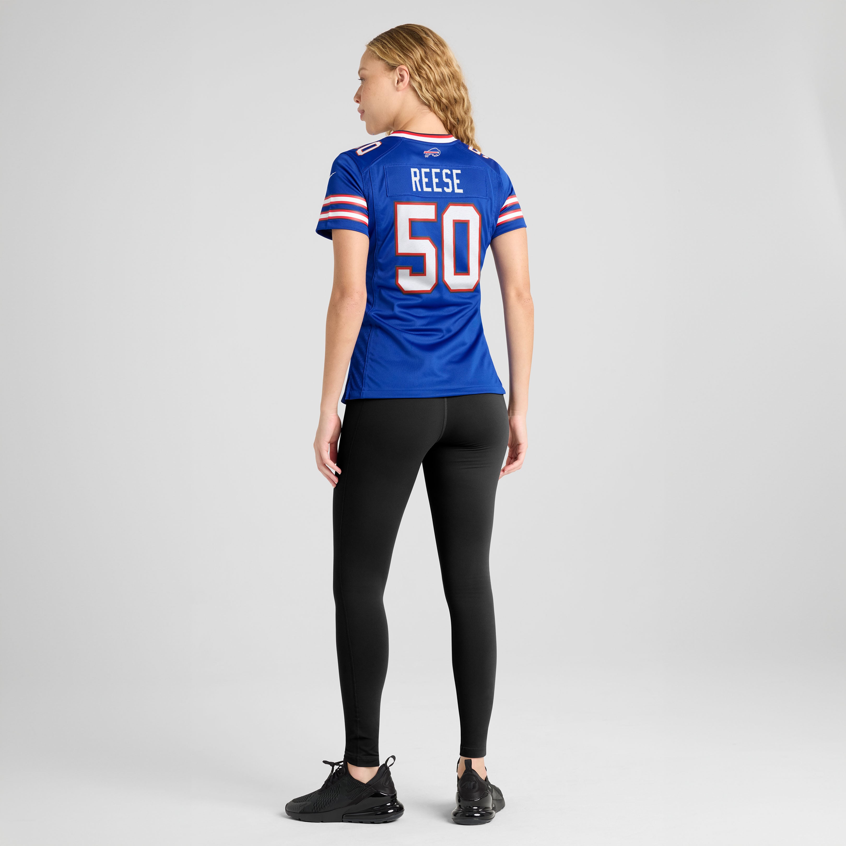 Maillot de match Nike Otis Reese Royal Buffalo Bills pour femmes