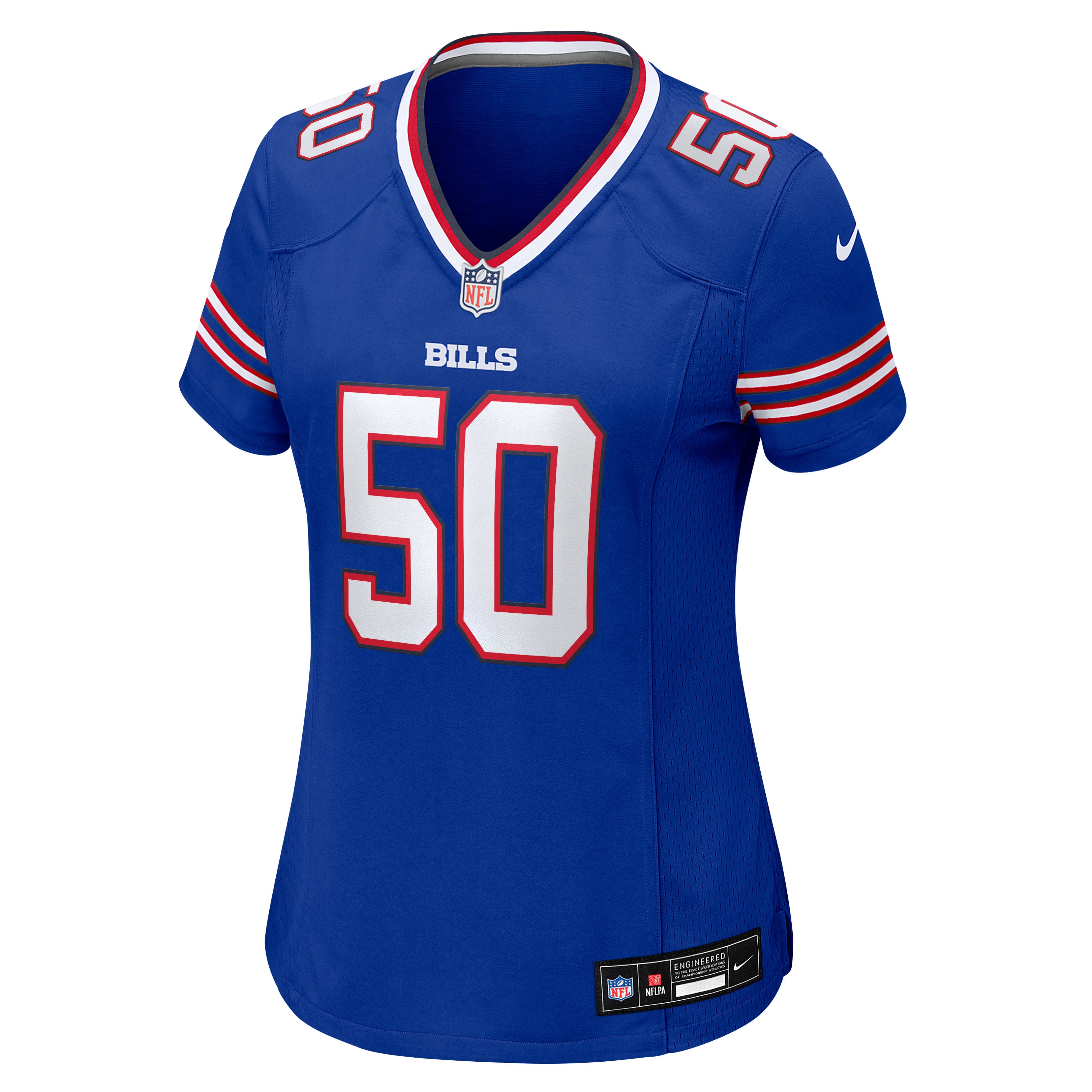 Maillot de match Nike Otis Reese Royal Buffalo Bills pour femmes