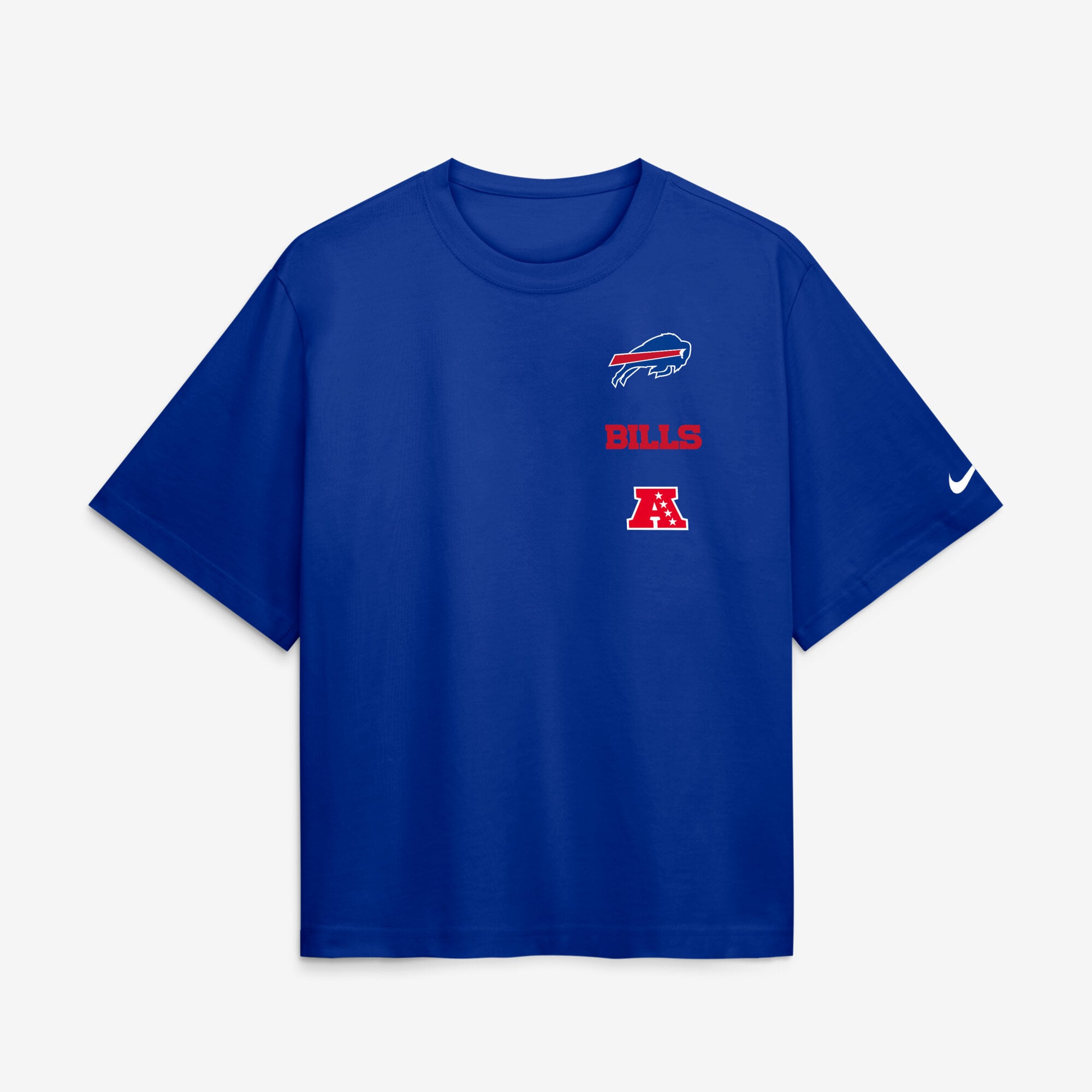T-shirt Nike Royal Buffalo Bills pour femme