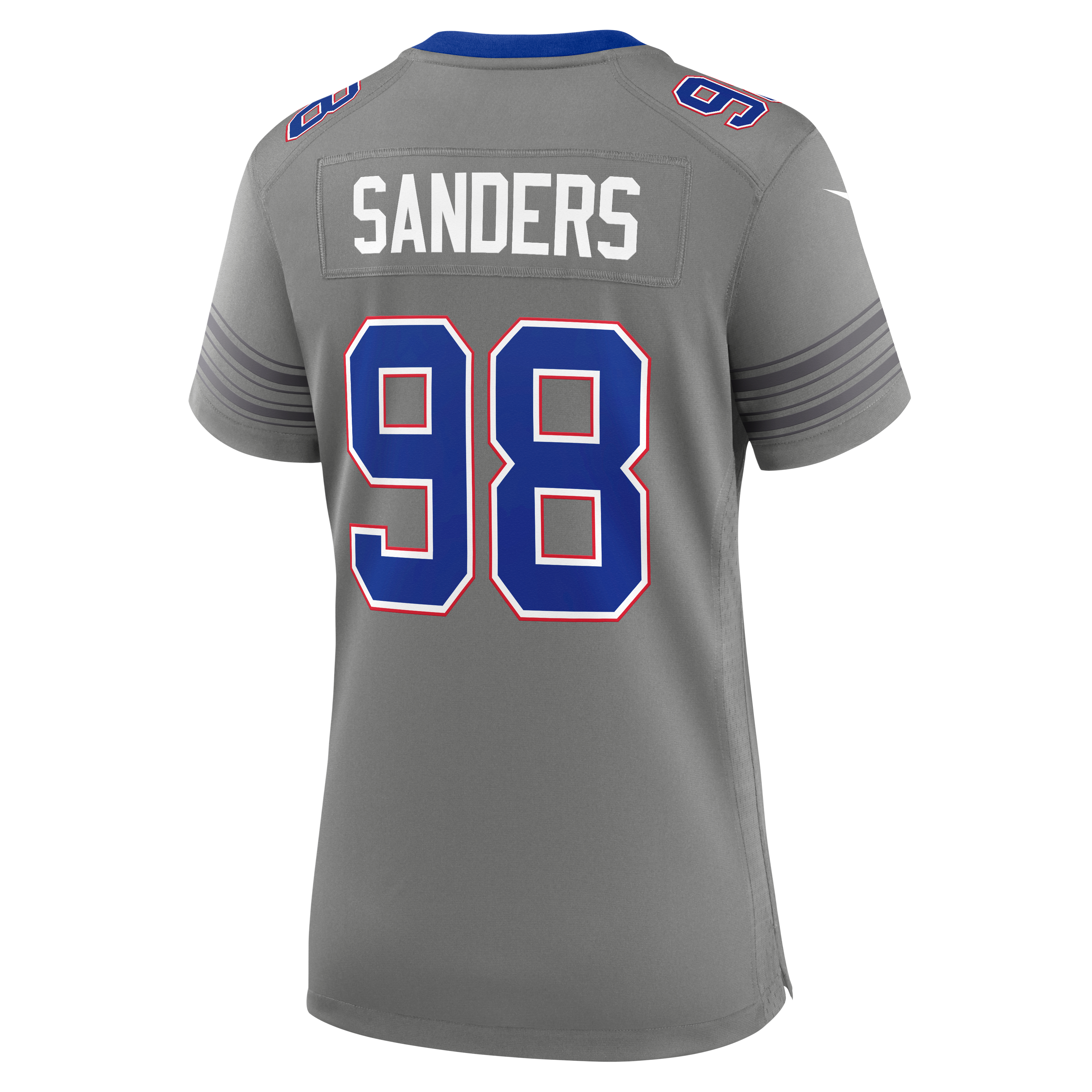 Women's Nike T.J. Sanders  Royal Buffalo Bills Team Game Jersey