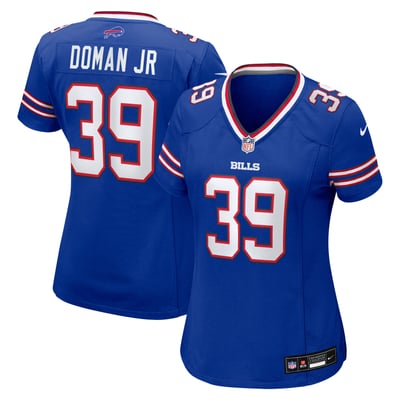 Tommy Doman Jr Buffalo Bills Nike Women's Team Game Jersey -  Royal