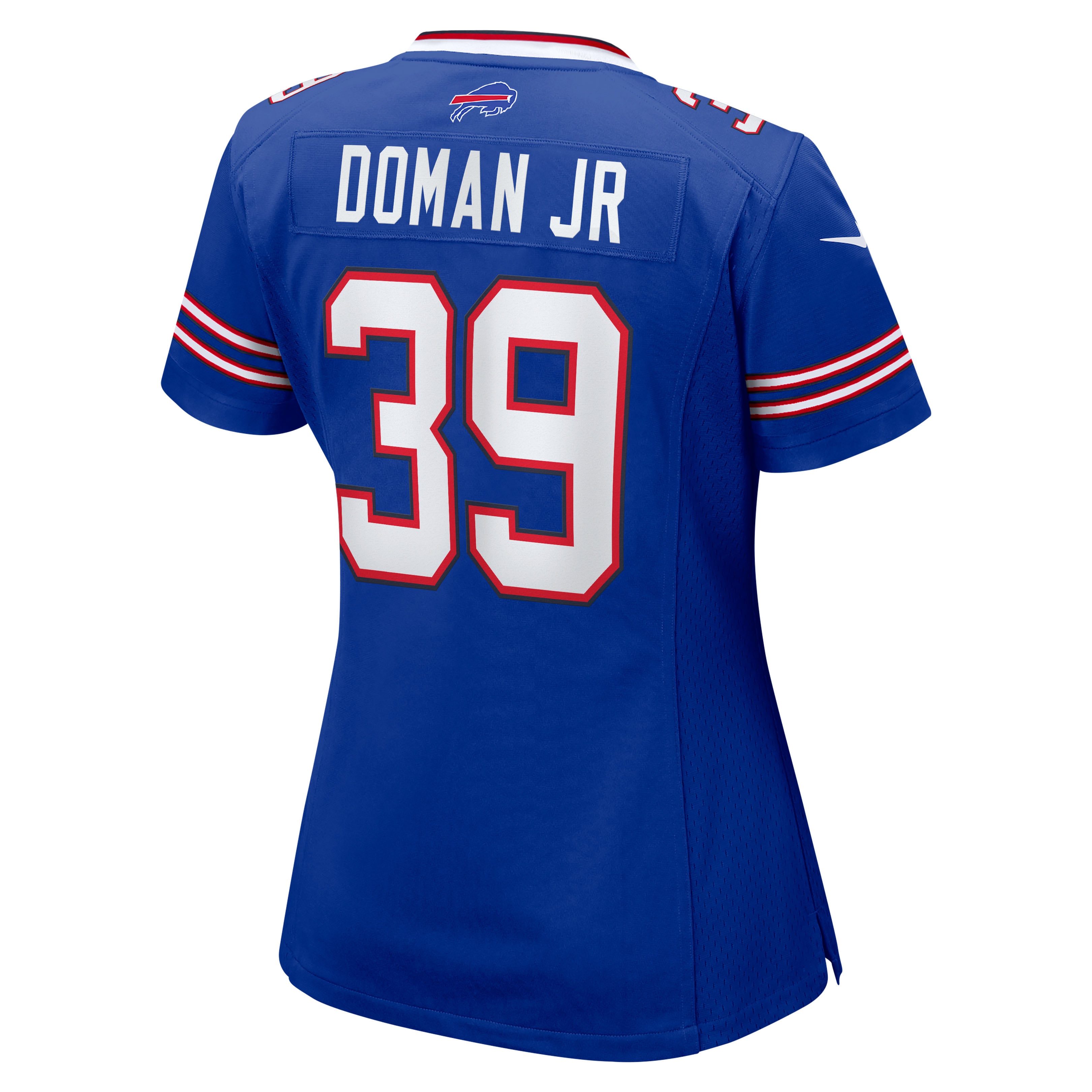 Maillot de match Nike Tommy Doman Royal Buffalo Bills pour femme