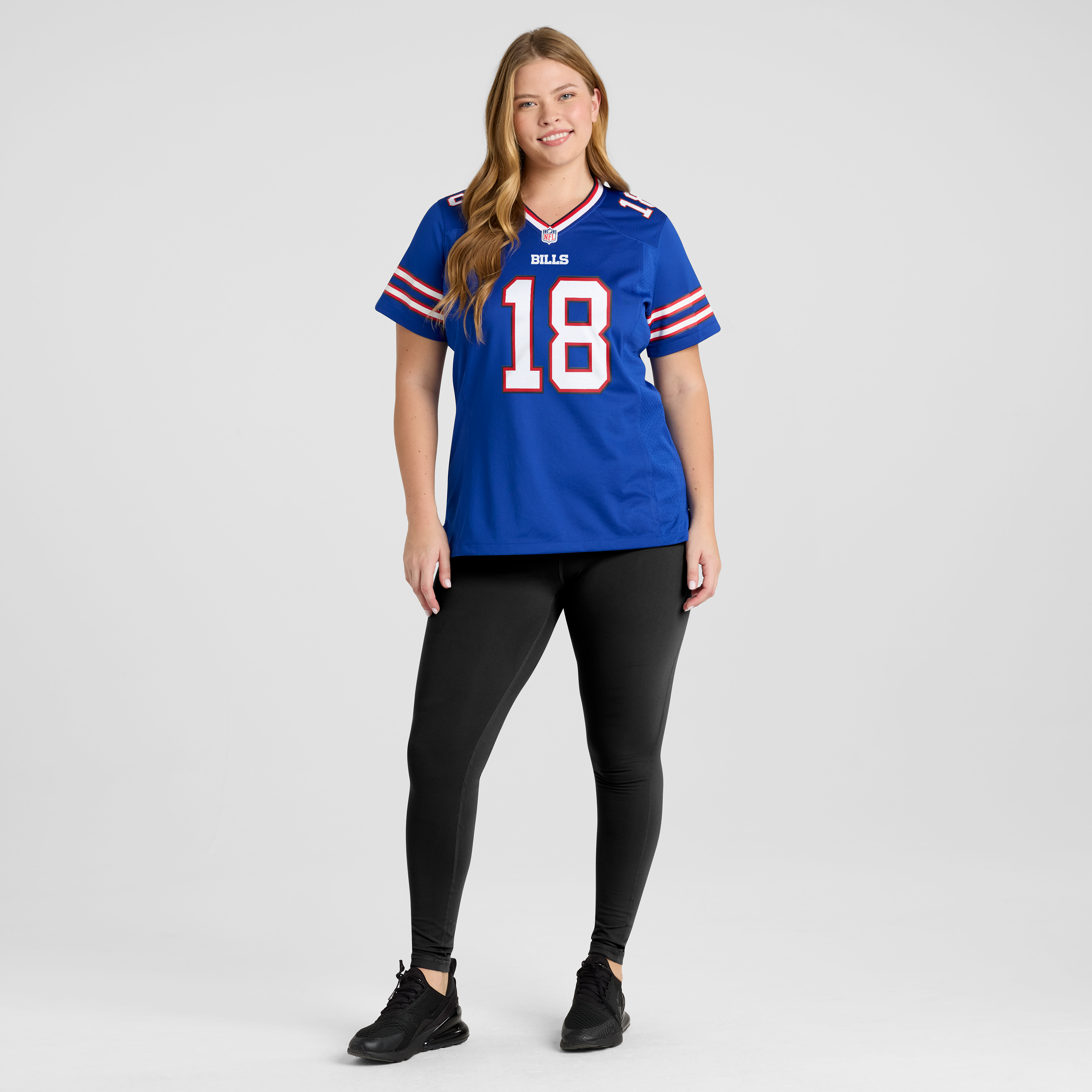 Women's Nike Trent Sherfield Sr. Royal Buffalo Bills Team Game Jersey