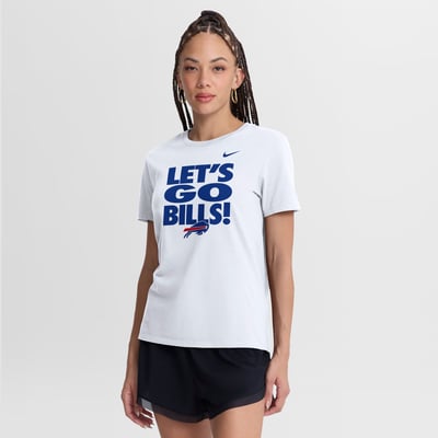 Buffalo Bills Nike Women's Primetime T-Shirt - White