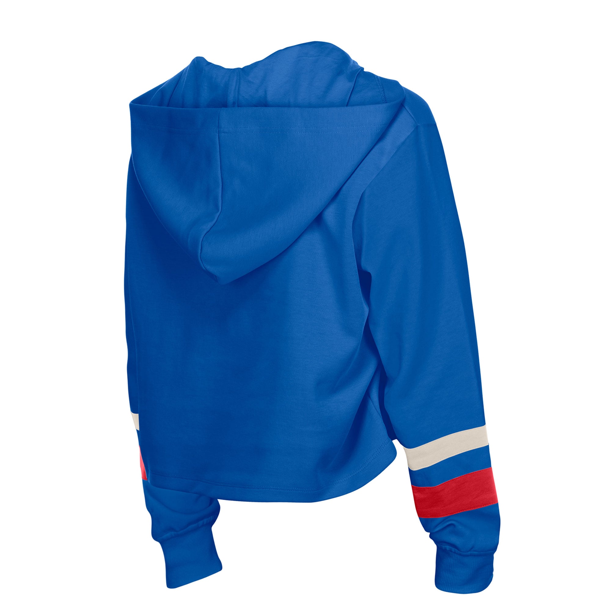 Sweat à capuche rétro lacets New Era Royal Buffalo Bills pour femmes grandes tailles