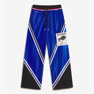 Buffalo Bills Off Season Women's Shiny Chevron Track Pants - Royal