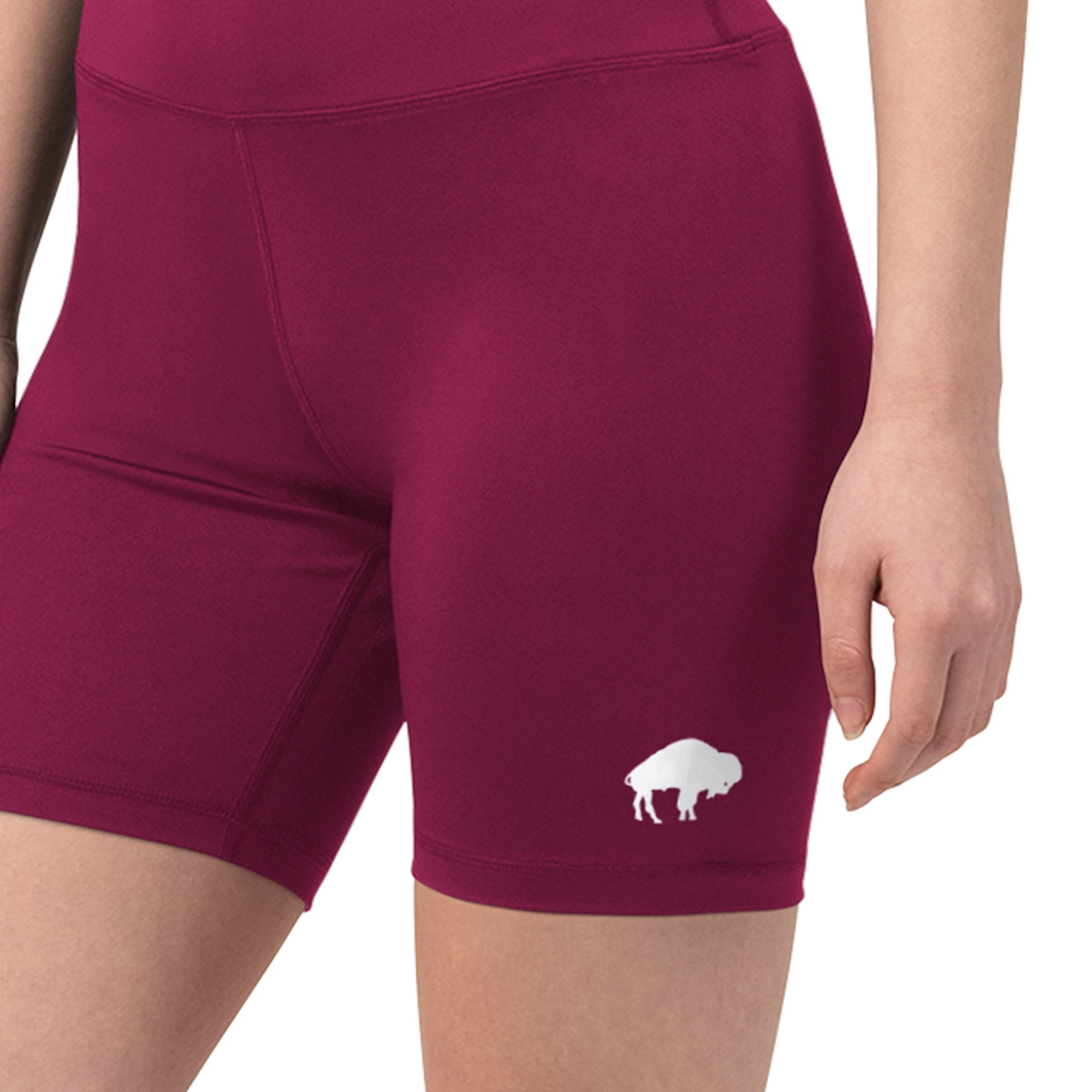 Women's Starter Navy Buffalo Bills Biker Shorts