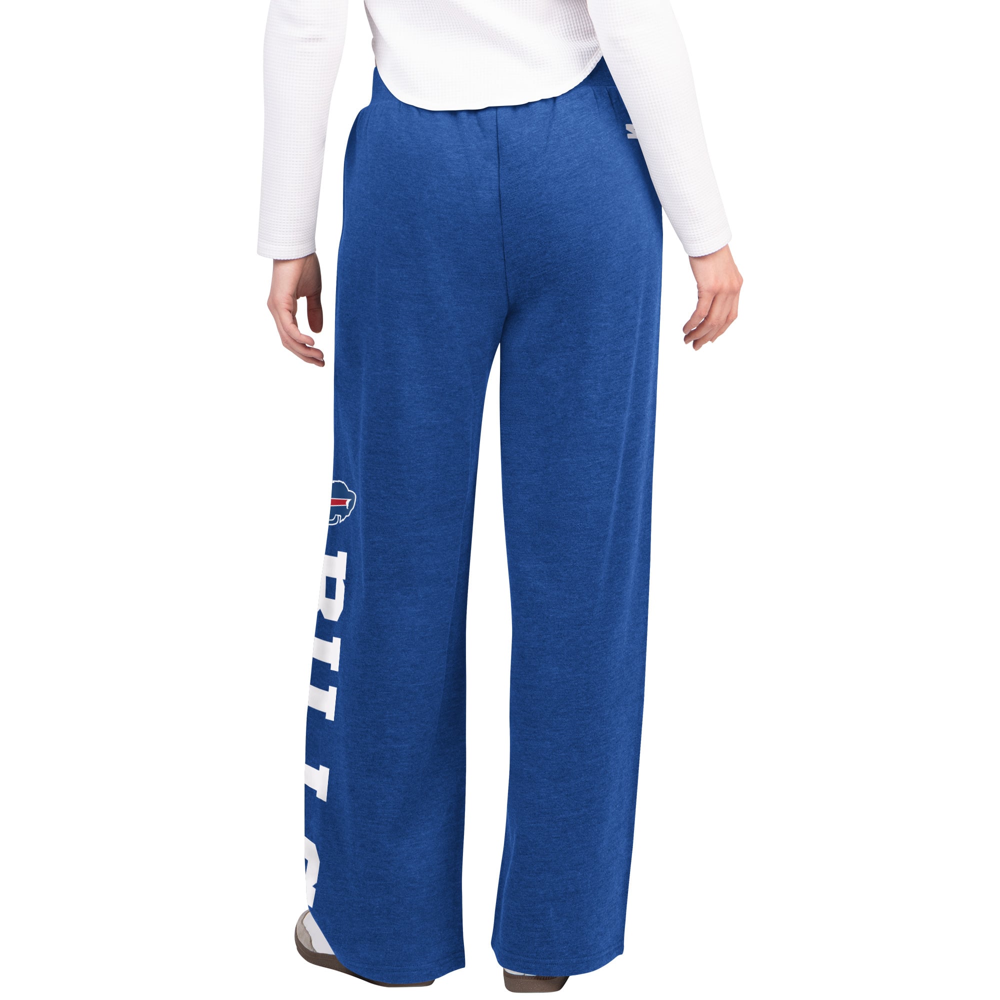 Pantalon de survêtement large pour femme Starter Royal Buffalo Bills Field