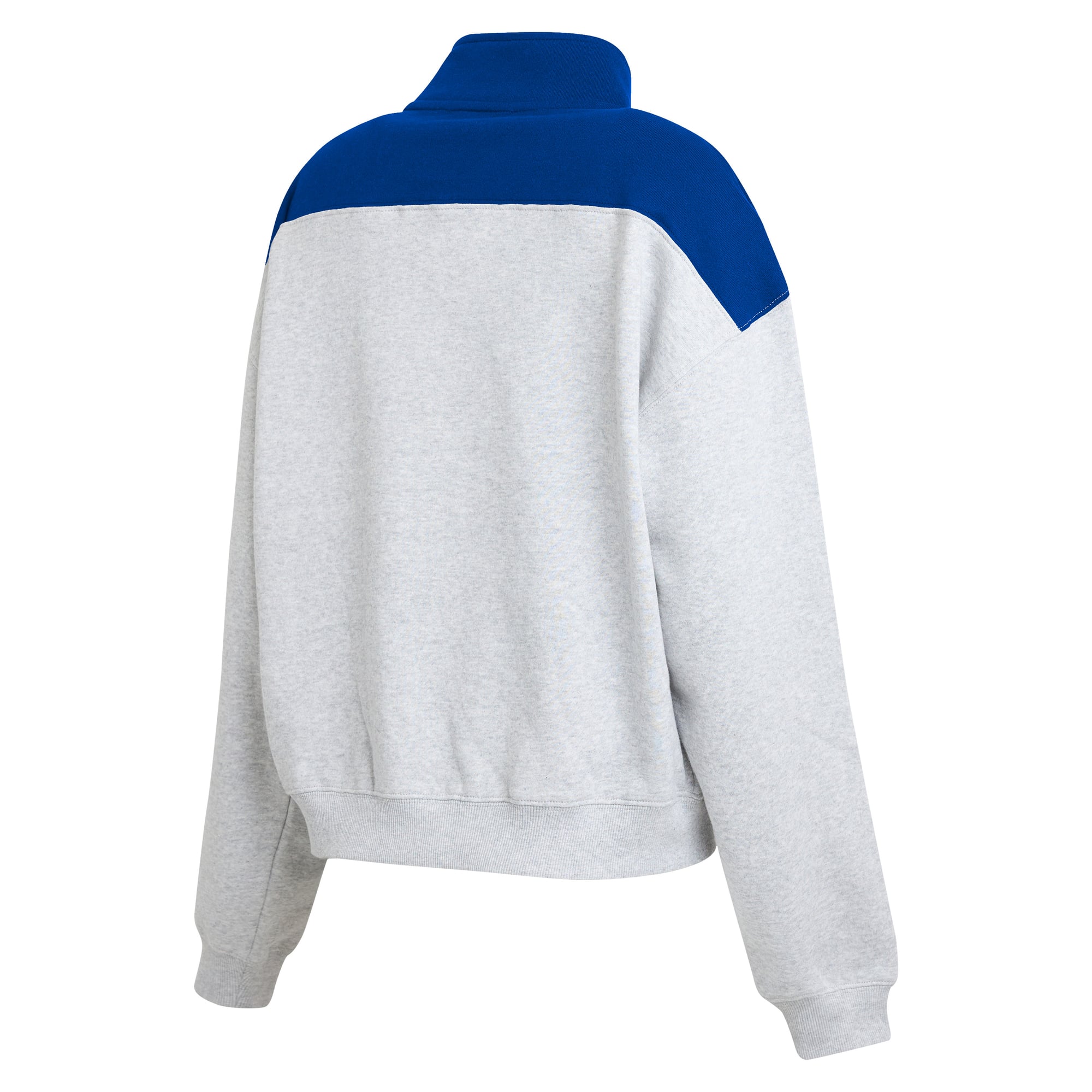 Pull à demi-zip en gris chiné Buffalo Bills de la marque WEAR by Erin Andrews pour femme