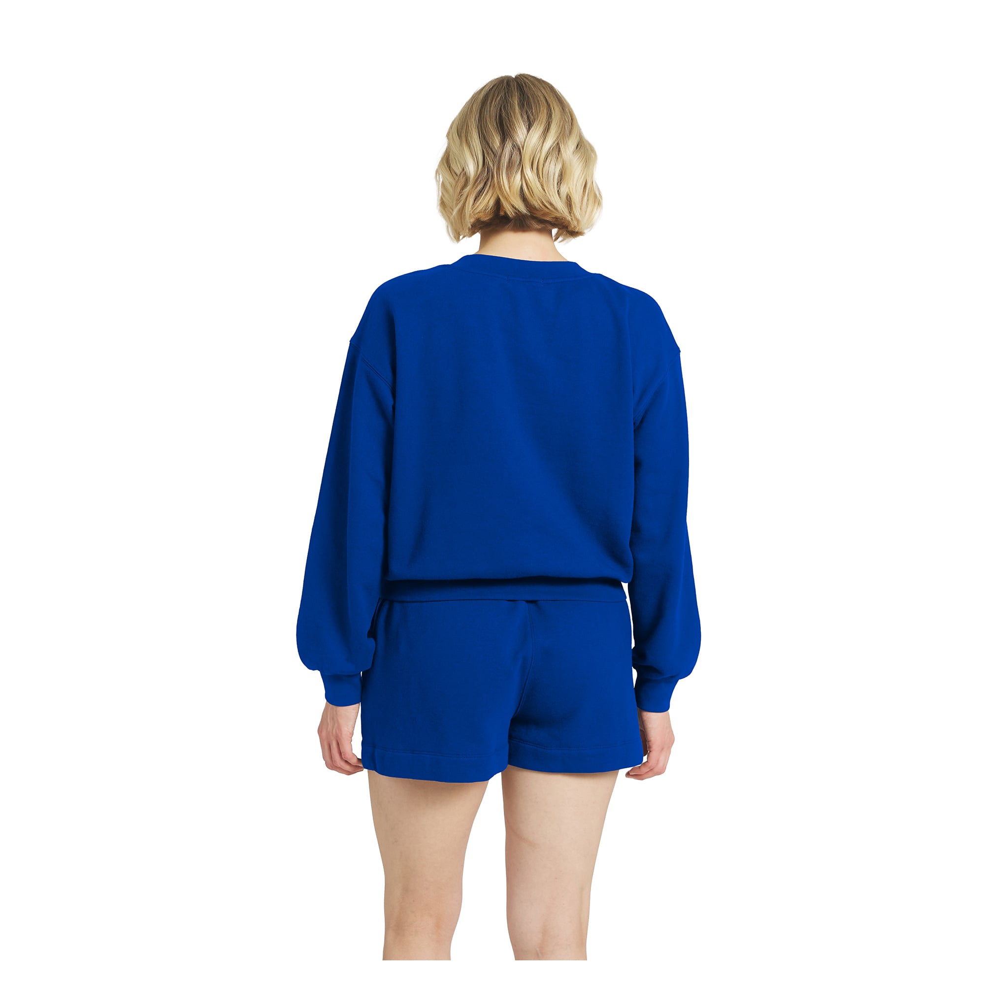 Women's WEAR by Erin Andrews Royal Buffalo Bills Fleece V-Neck Lounge Set