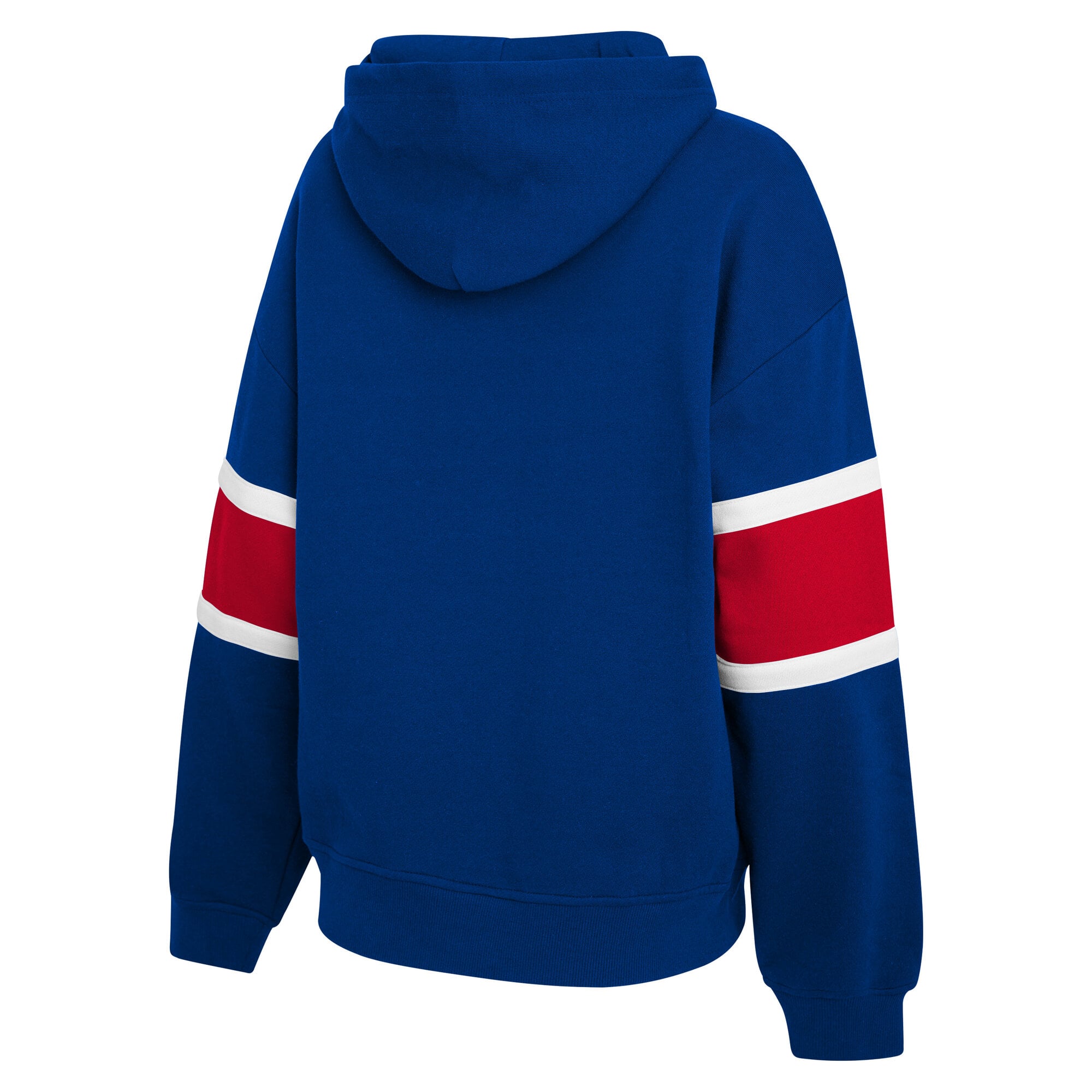 Sweat à capuche rayé Royal Buffalo Bills pour femme de la marque WEAR by Erin Andrews