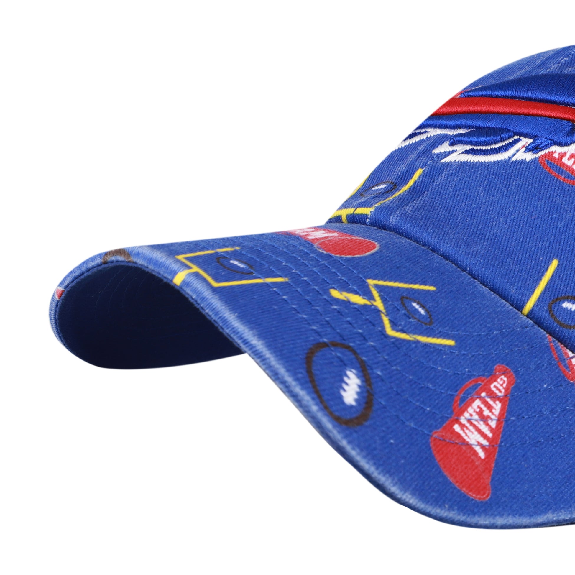 Youth '47 Royal Buffalo Bills Stomping Ground Clean Up Adjustable Hat