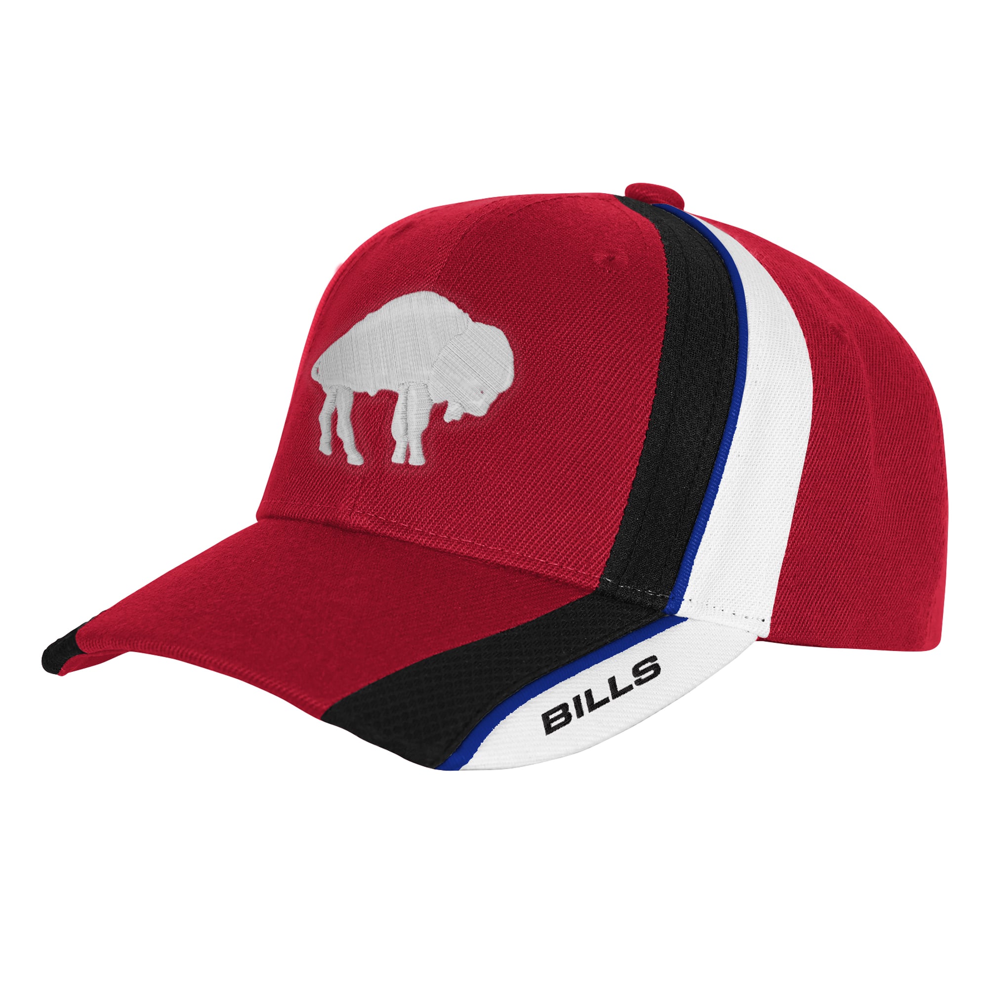 Youth Mitchell & Ness Red Buffalo Bills Club Downforce Pro Crown Snapback Hat