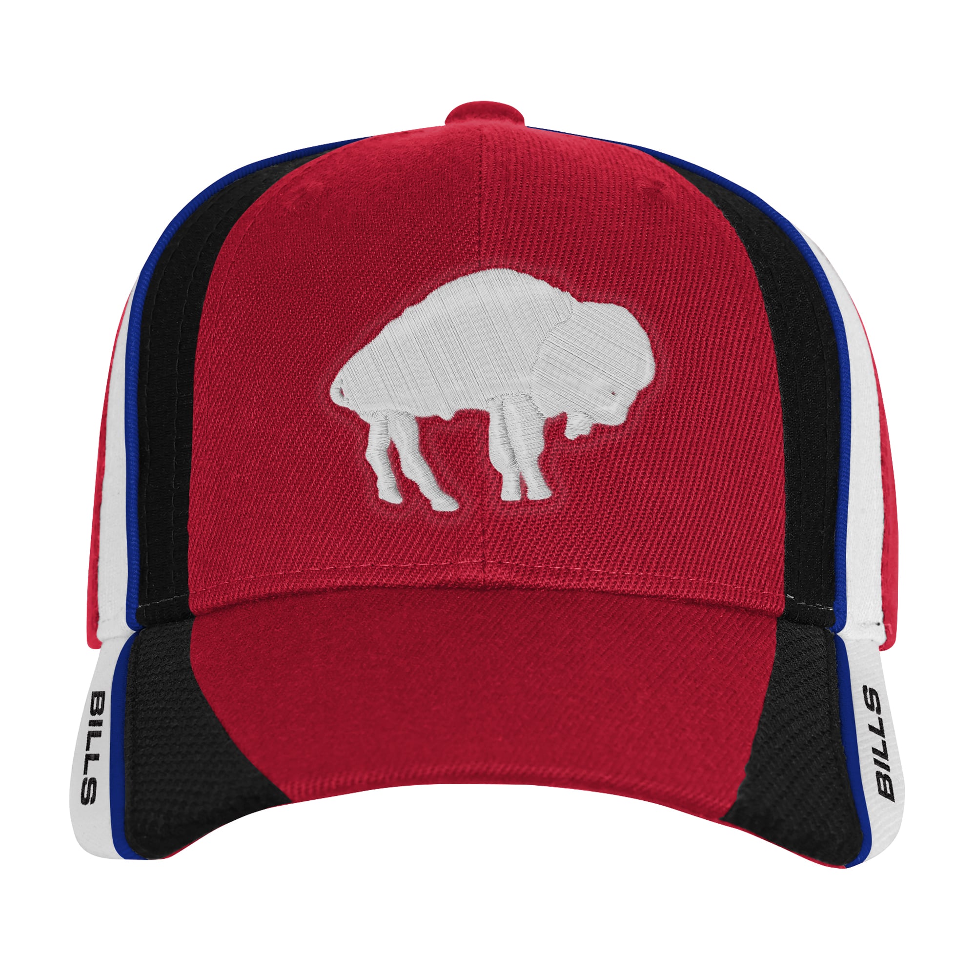 Youth Mitchell & Ness Red Buffalo Bills Club Downforce Pro Crown Snapback Hat