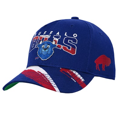 Buffalo Bills Mitchell & Ness Youth Big Head Pro Crown Snapback Hat - Royal
