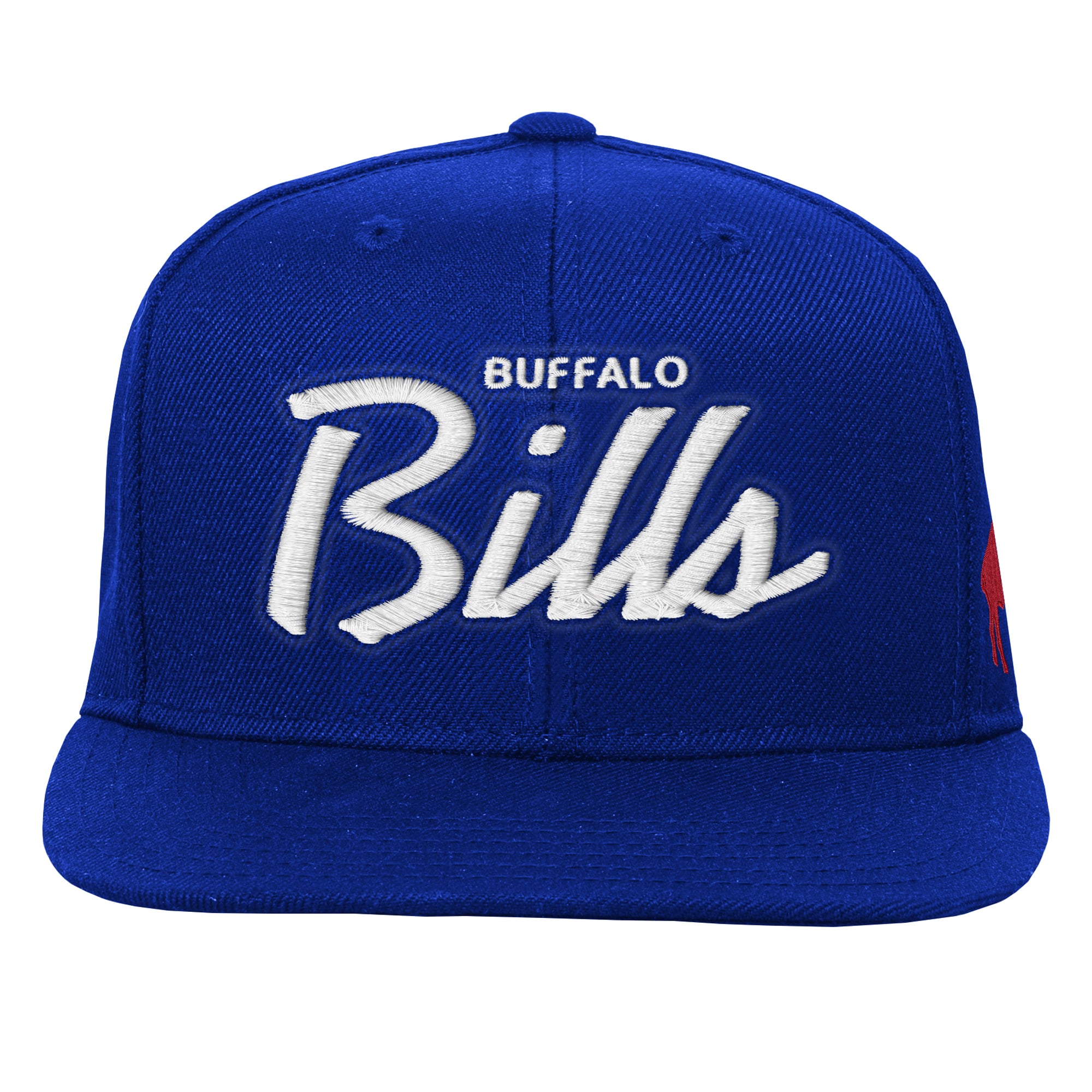 Youth Mitchell & Ness Royal Buffalo Bills Head Coach Flat Brim Snapback Hat