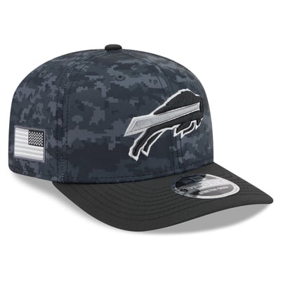Buffalo Bills New Era Youth 2026 Salute To Service 9SEVENTY Adjustable Hat - Black