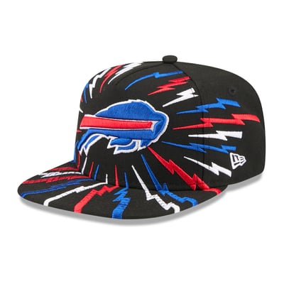 Buffalo Bills New Era Youth Bolt A-Frame 9FIFTY Snapback Hat - Black