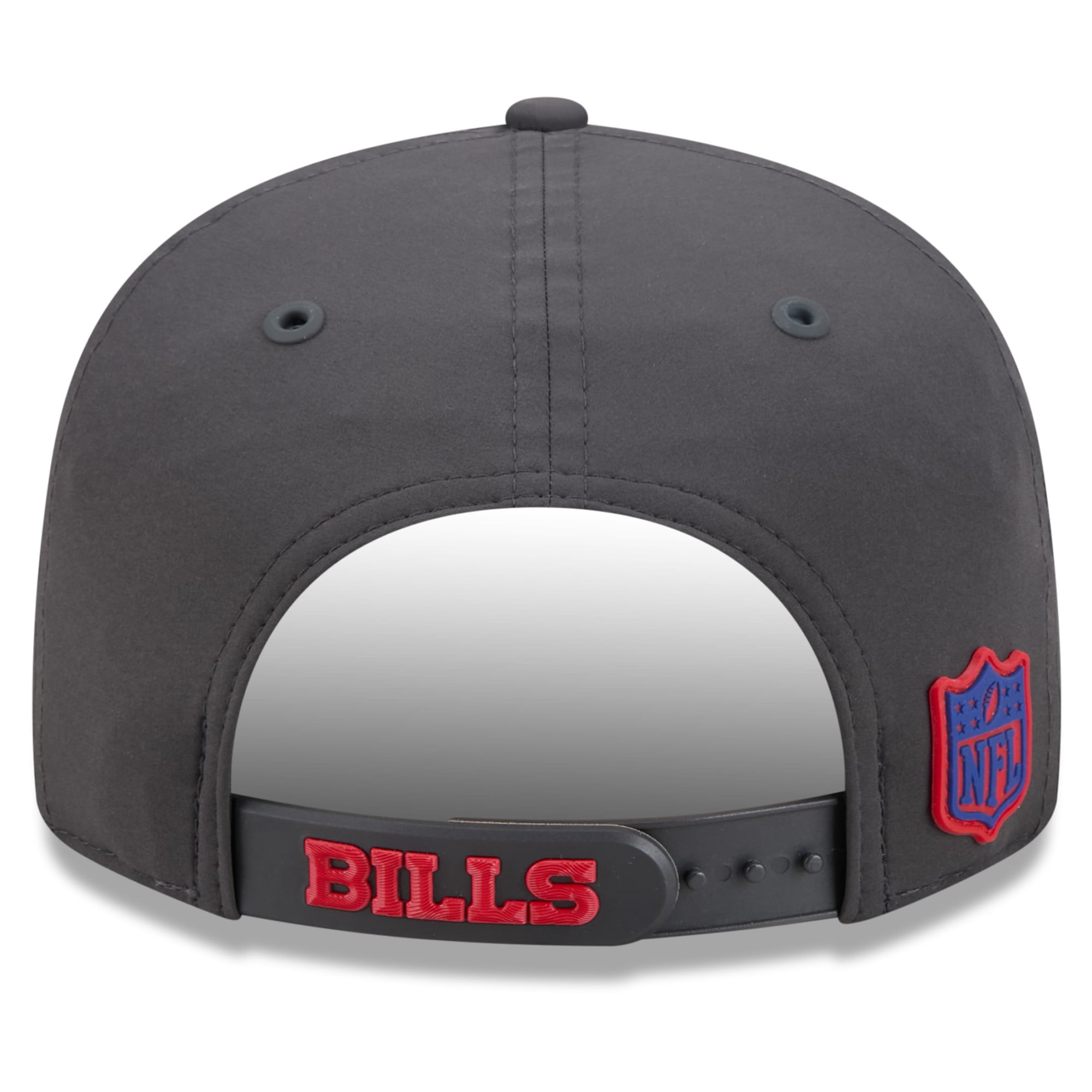 Youth New Era Dark Grey Buffalo Bills 2026 Sideline 9FIFTY Snapback Hat