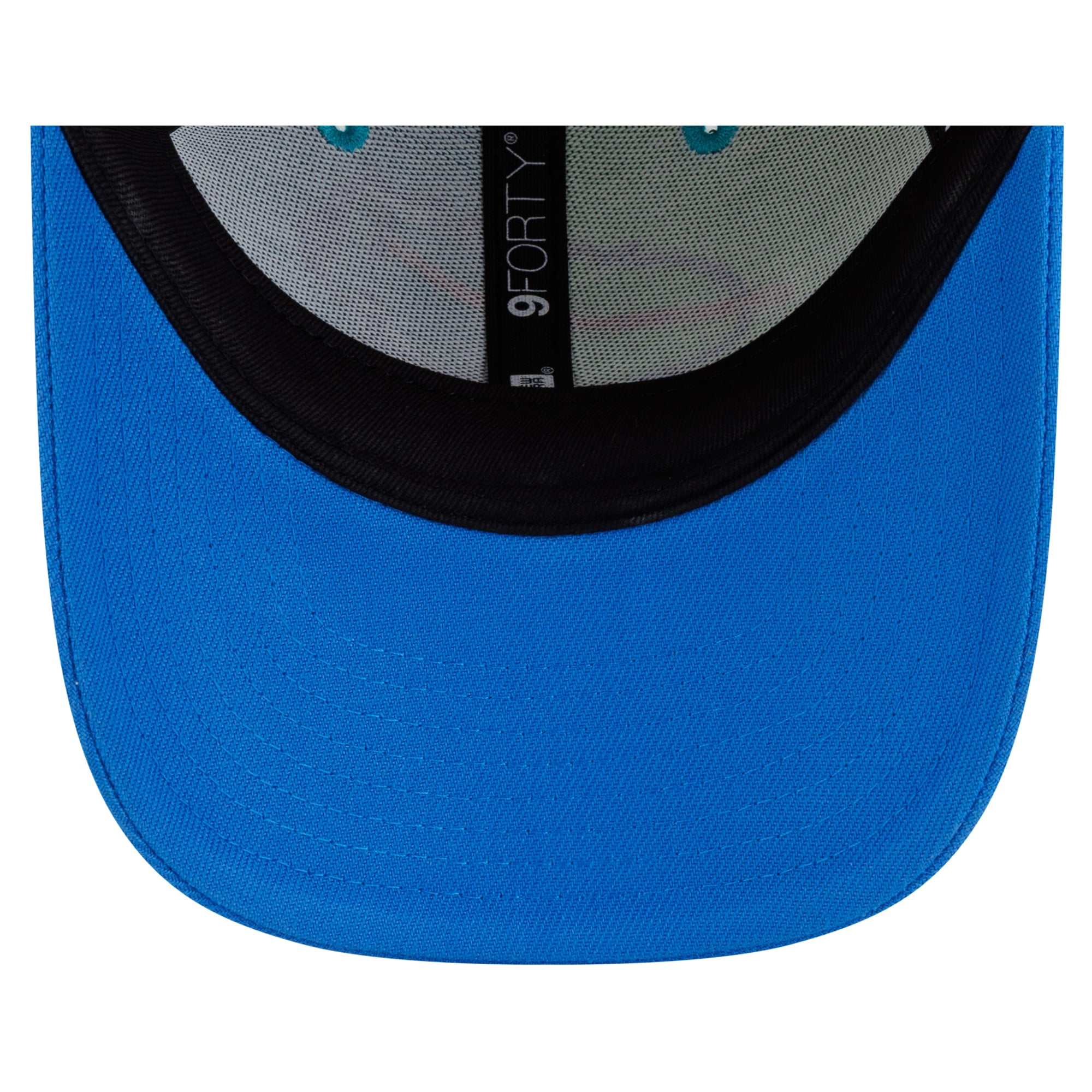 Youth New Era Josh Allen Teal/Blue Buffalo Bills Jack Billustration 9FORTY Adjustable Hat