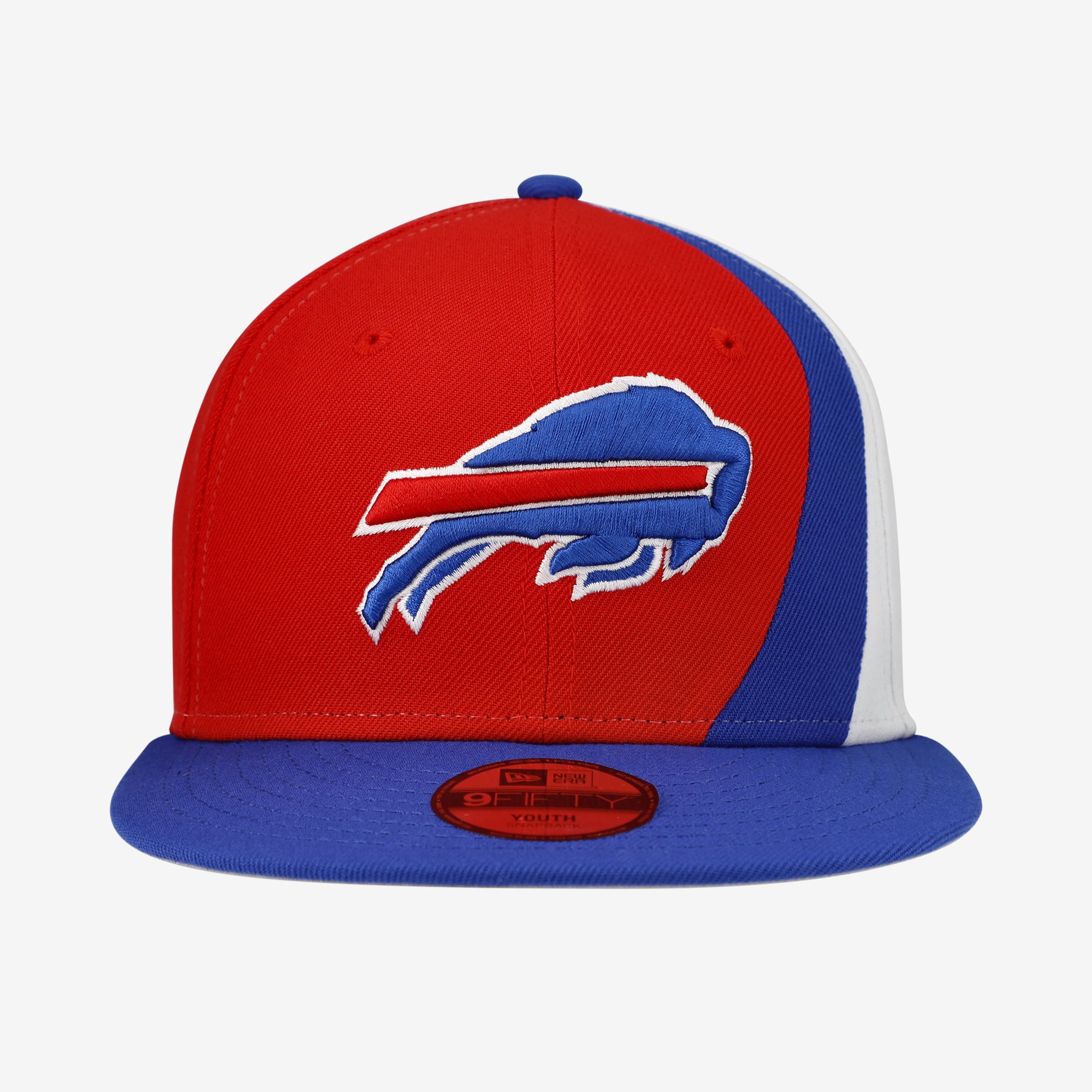 Casquette snapback New Era rouge Buffalo Bills Shock 9FIFTY pour jeunes