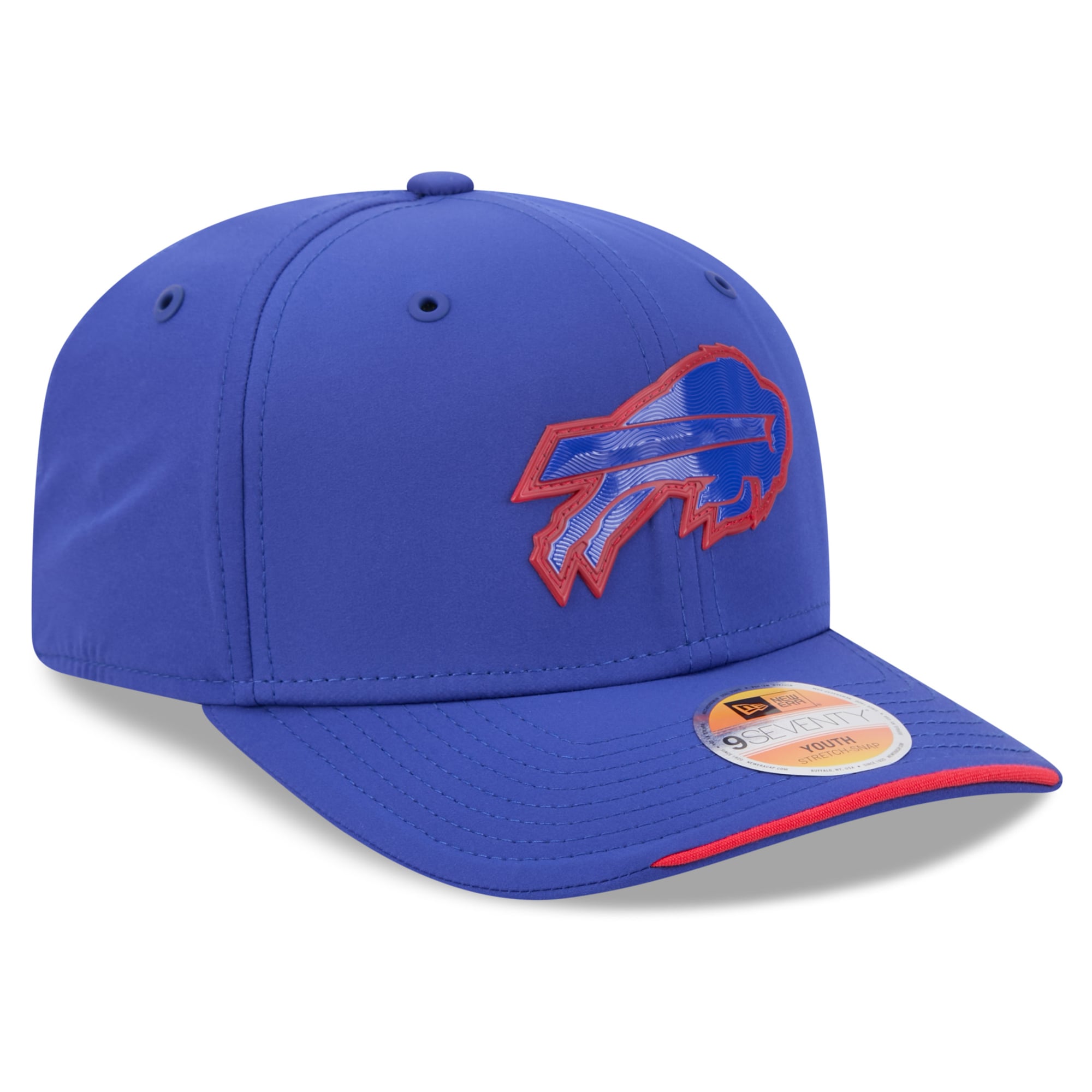 Youth New Era Royal Buffalo Bills 2026 Sideline 9SEVENTY Adjustable Hat
