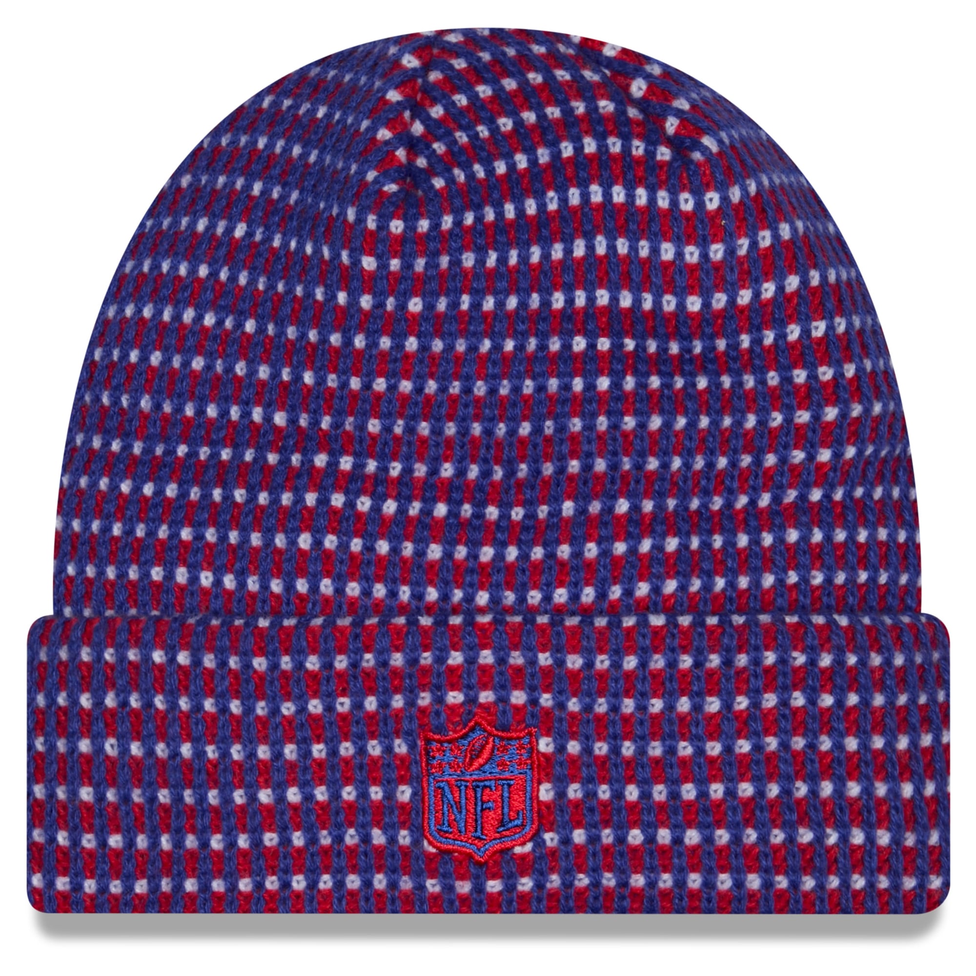 Bonnet d'hiver à revers New Era Royal Buffalo Bills 2026 pour jeunes