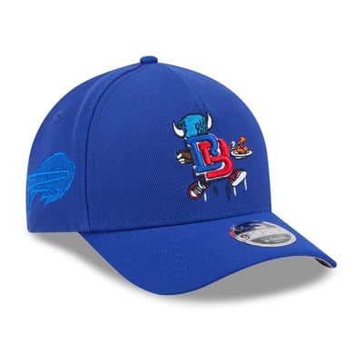 Buffalo Bills New Era Youth Cartoon A-Frame 9FORTY Adjustable Hat - Royal
