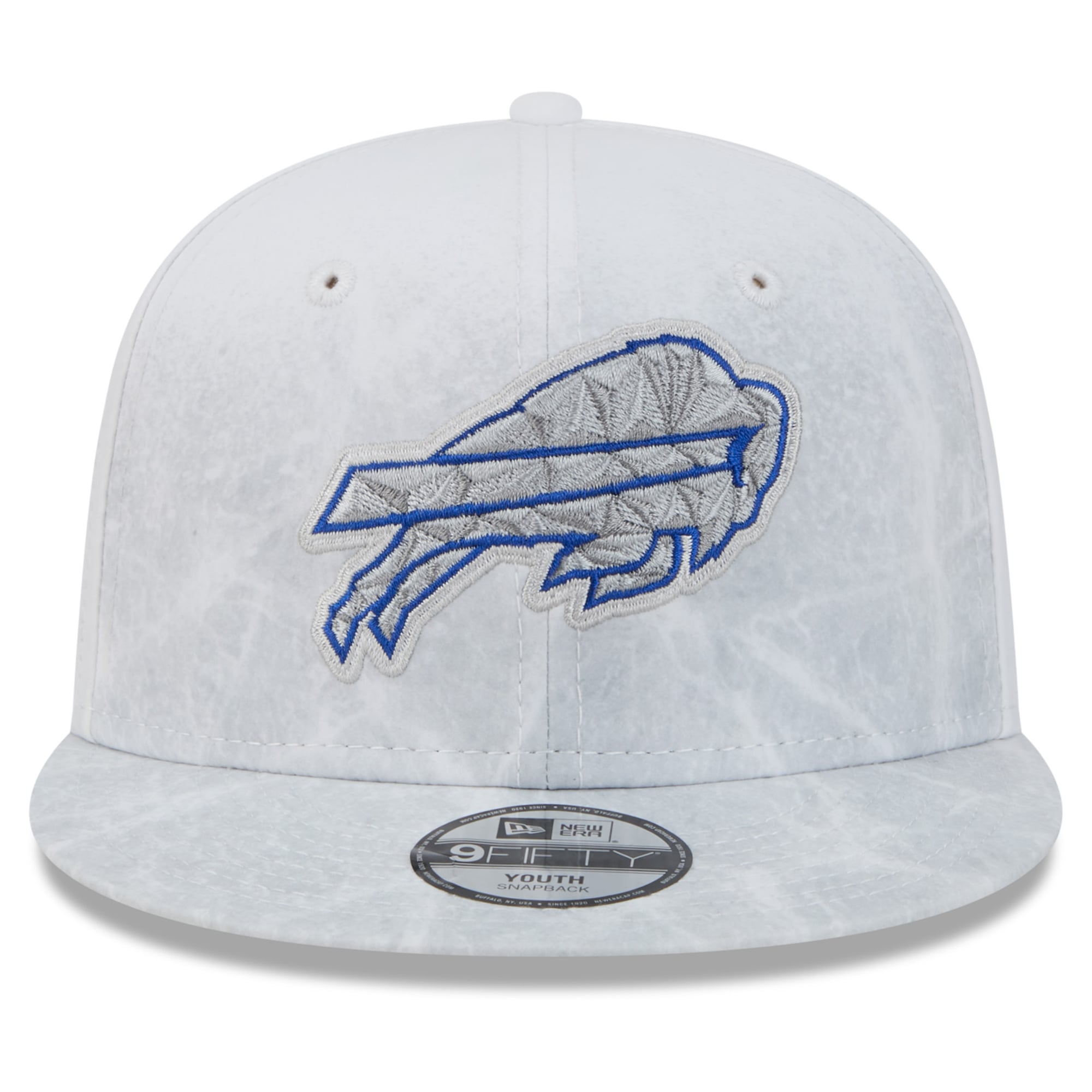 Youth New Era White Buffalo Bills Rivalries Collection 9FIFTY Snapback Hat