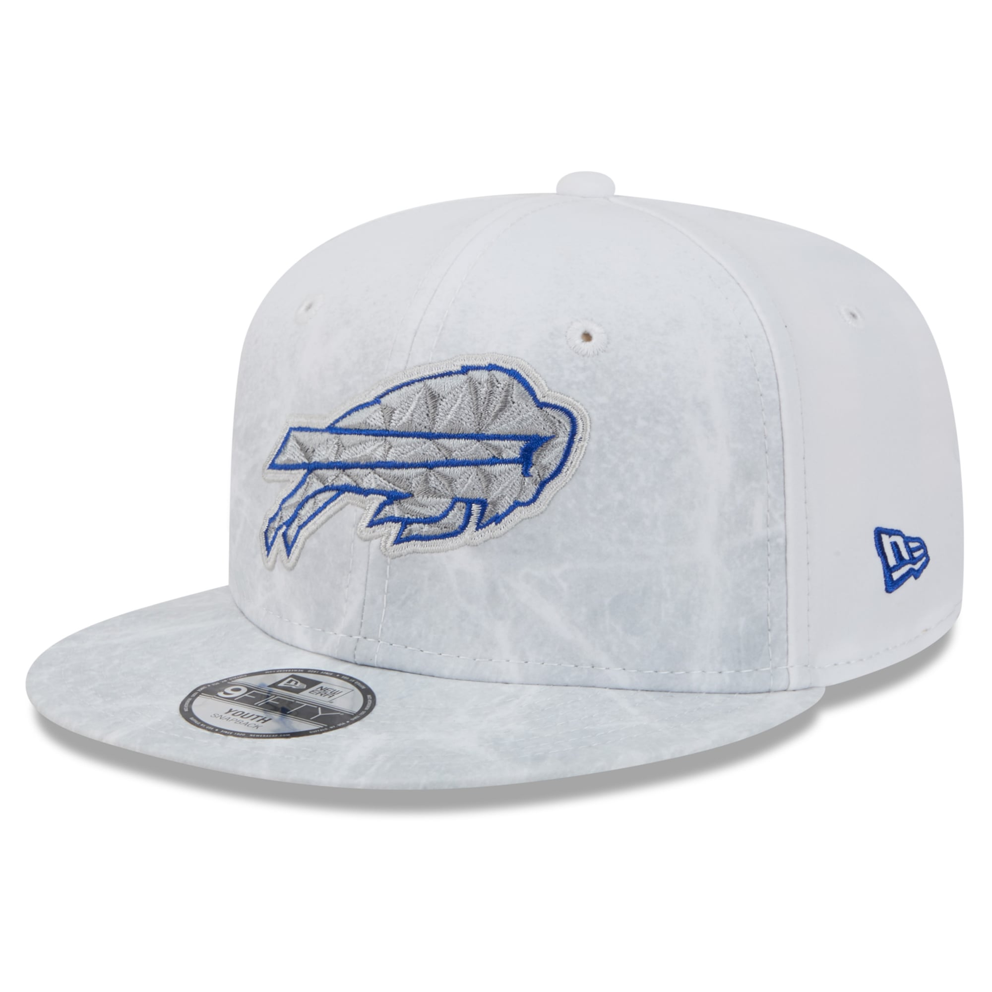 Youth New Era White Buffalo Bills Rivalries Collection 9FIFTY Snapback Hat