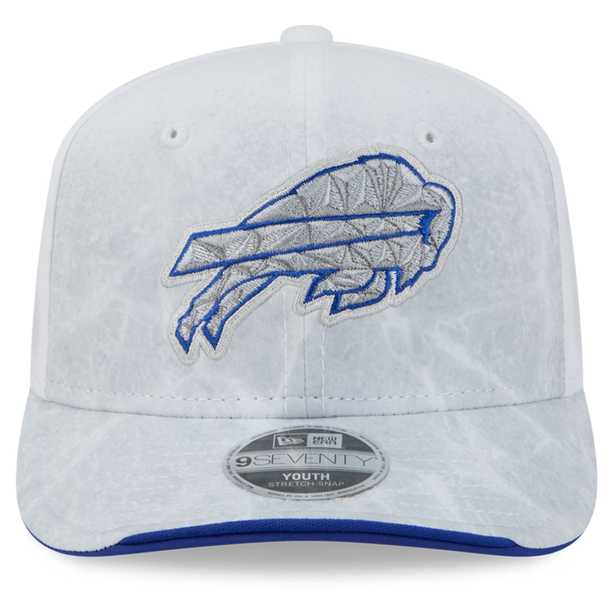 Youth New Era White Buffalo Bills Rivalries Collection 9SEVENTY Adjustable Hat