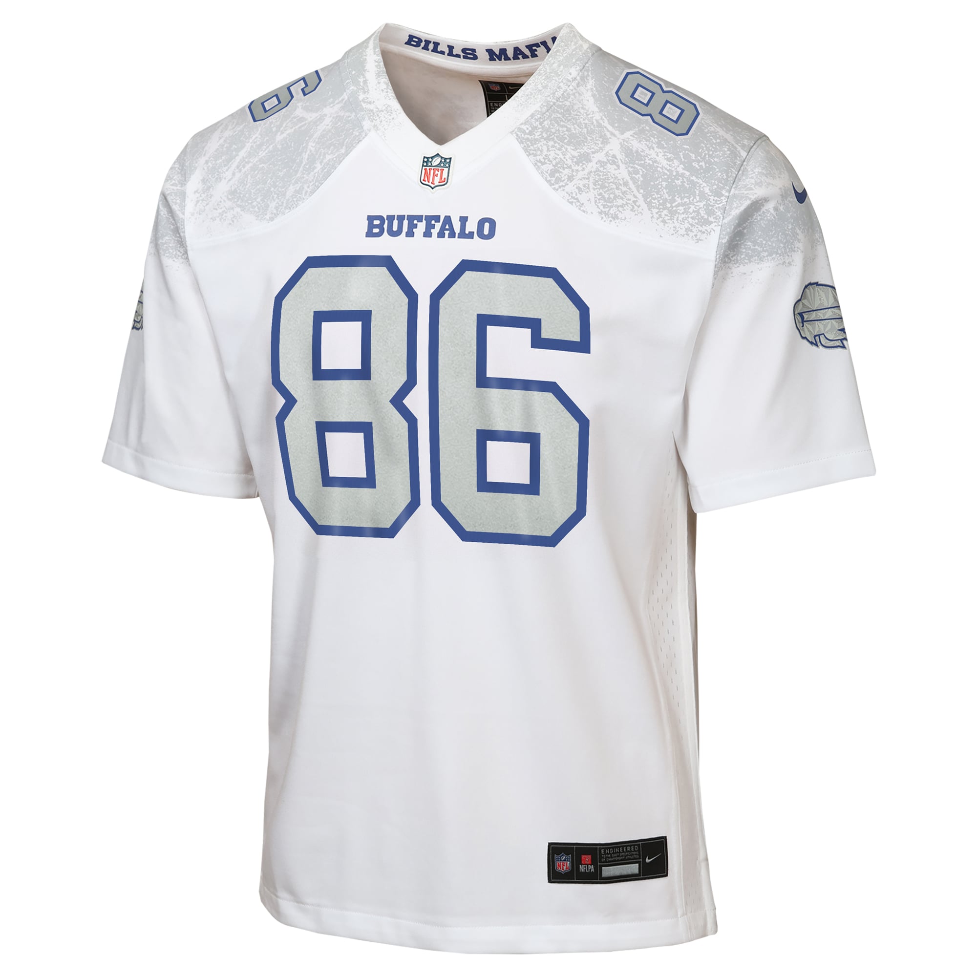 Youth Nike Dalton Kincaid White Buffalo Bills Rivalries Collection Game Jersey