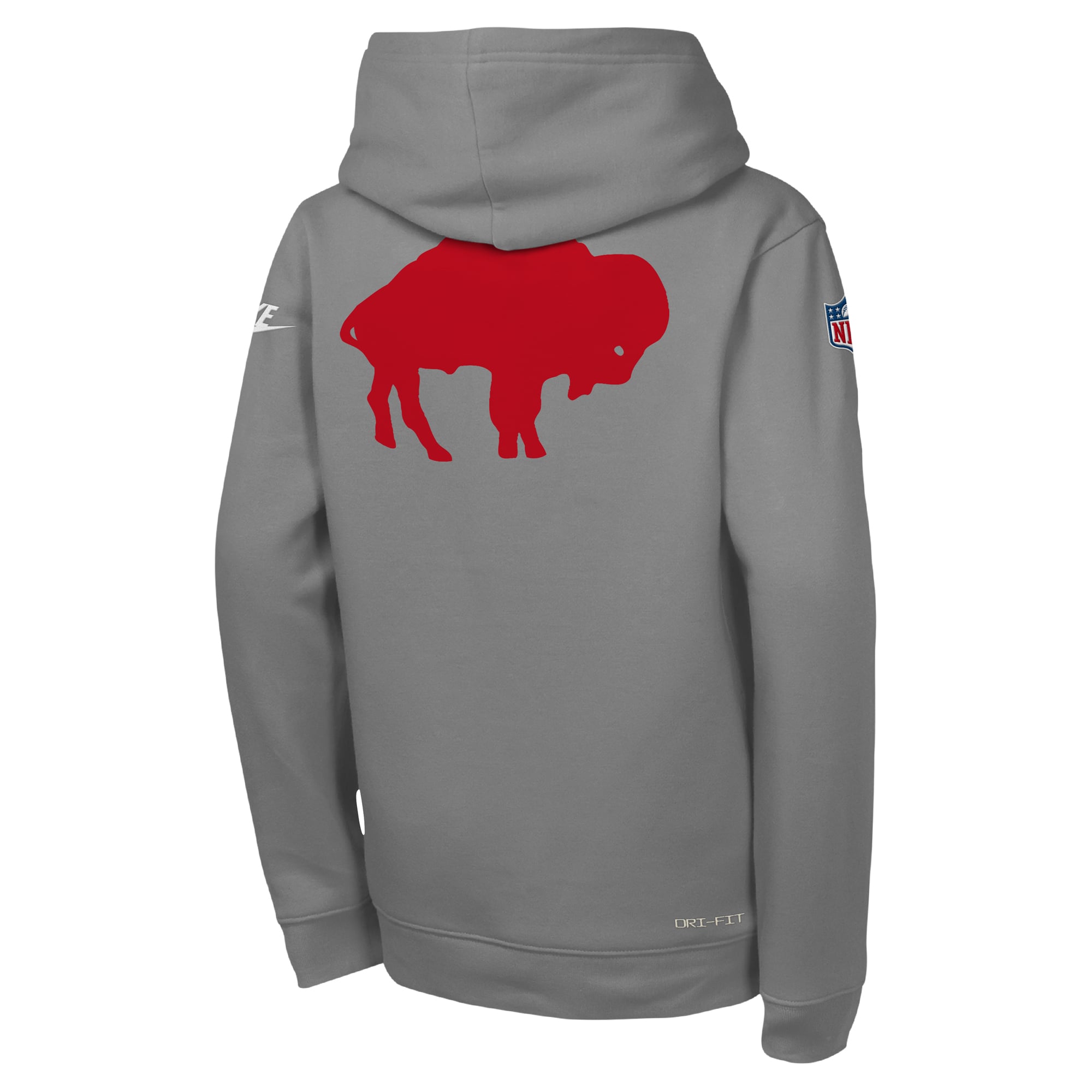 Youth Nike Gray Buffalo Bills Sideline Alternate Pack Heavyweight Fleece Hoodie