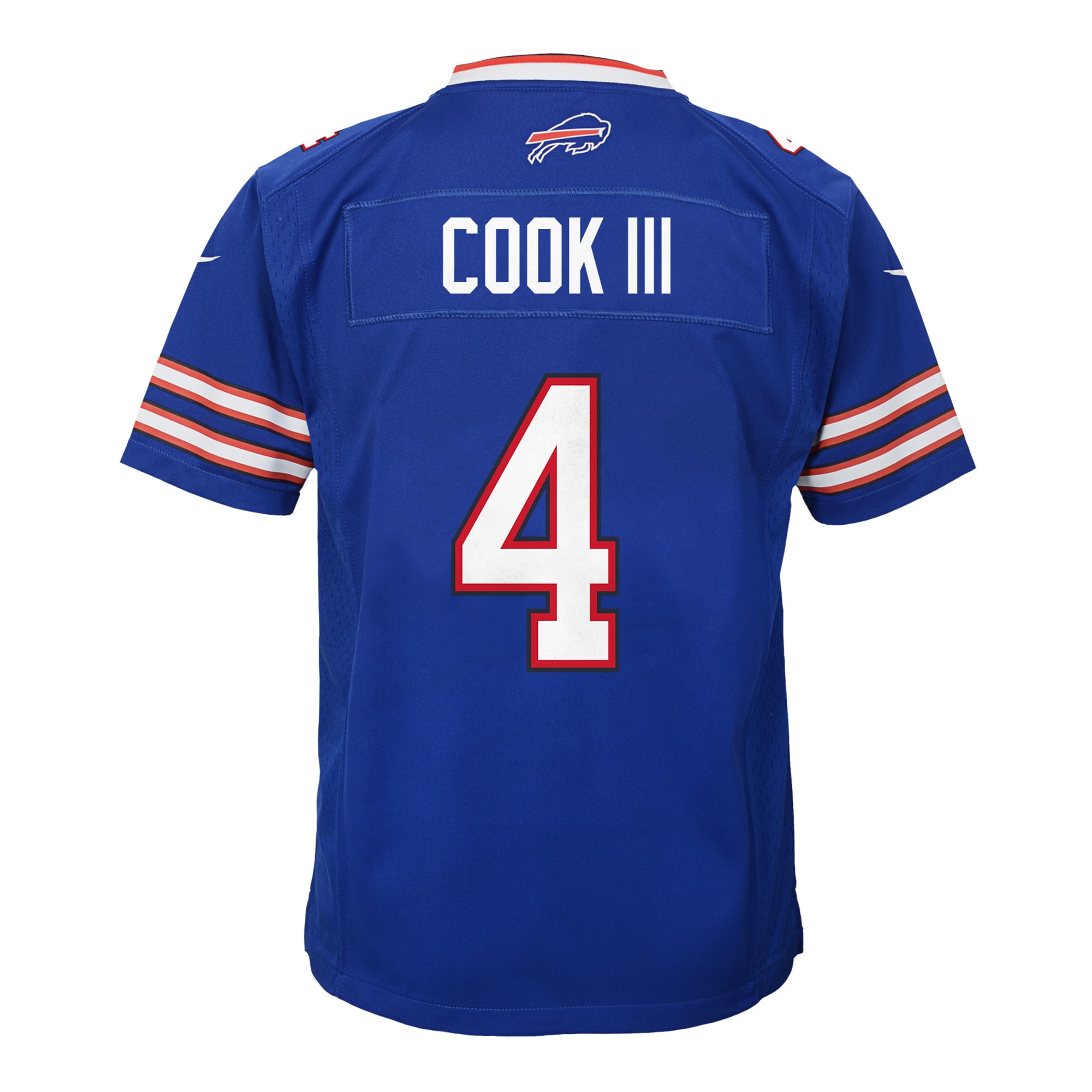 Maillot de match Nike James Cook III Royal Buffalo Bills pour jeune