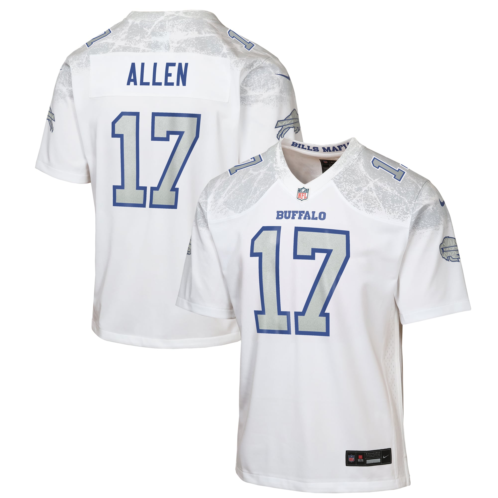 Youth Nike Josh Allen White Buffalo Bills Rivalries Collection Game Jersey