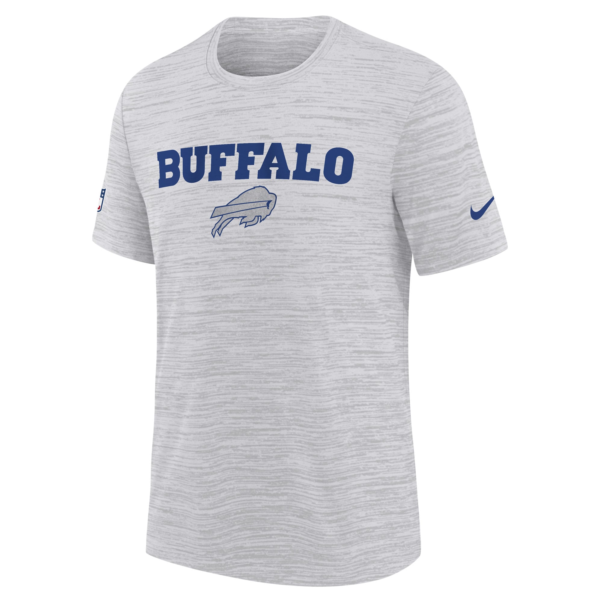 Youth Nike  White Buffalo Bills Rivalries Collection Sideline Velocity Dri-FIT T-Shirt