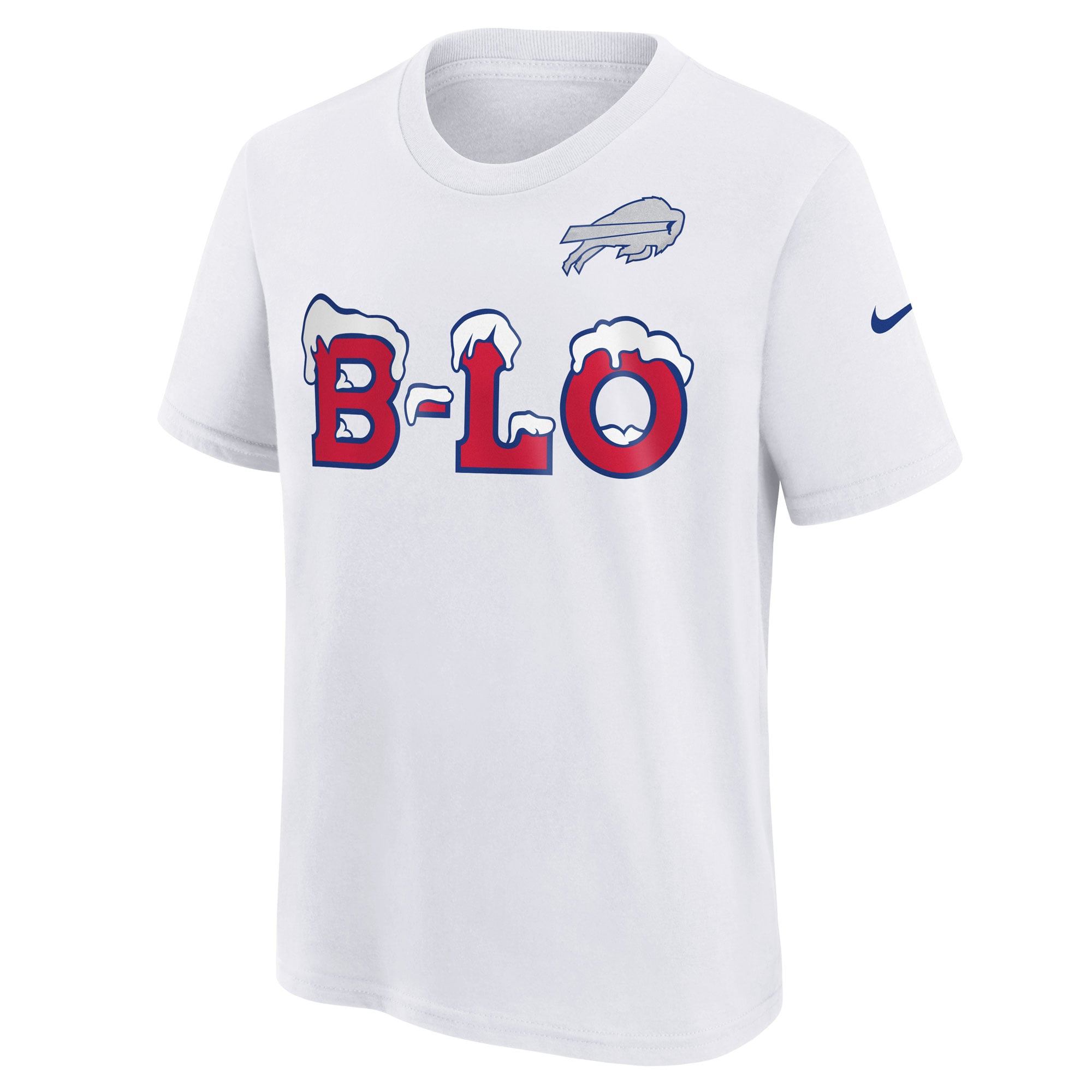 Youth Nike White Buffalo Bills Rivalries Collection T-Shirt
