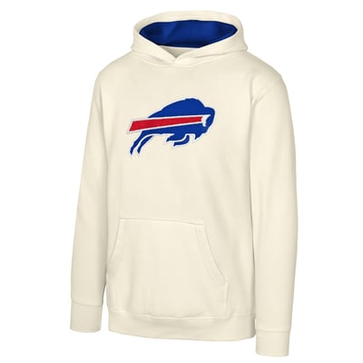 Buffalo Bills Outerstuff Youth Prime Pullover Hoodie - Natural