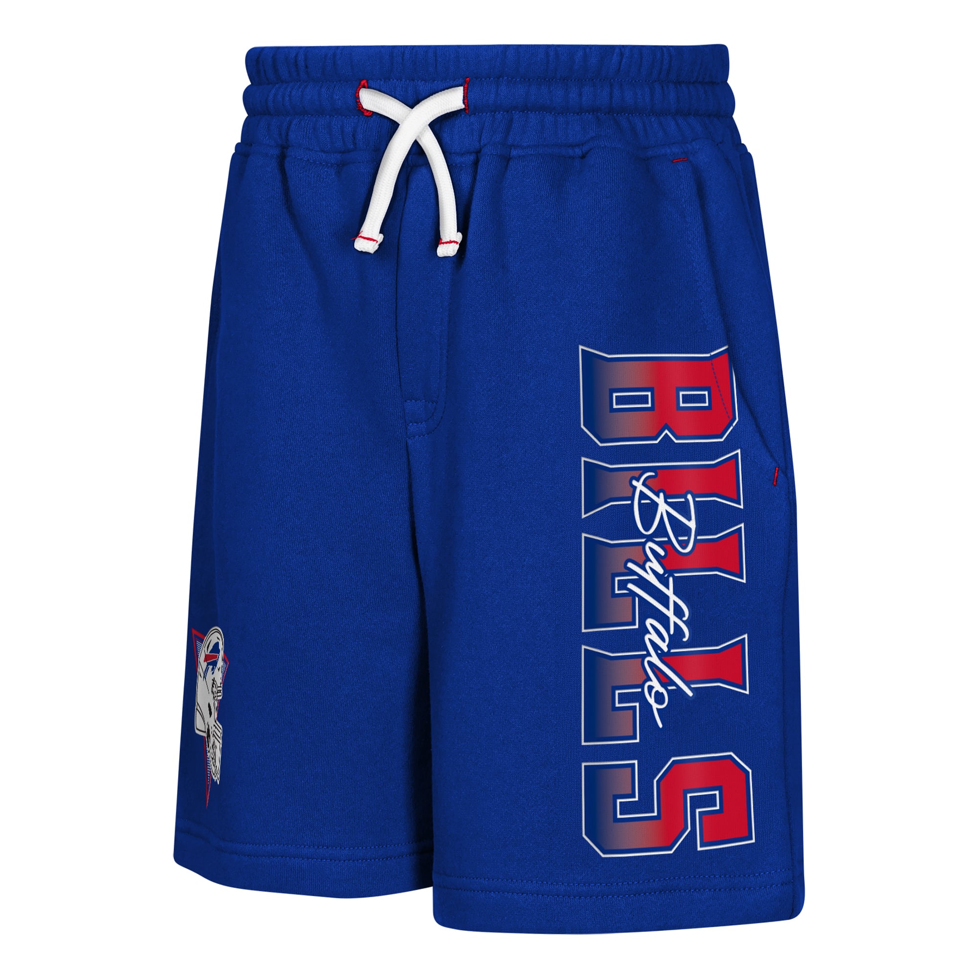 Youth Outerstuff Royal Buffalo Bills Audible Fleece Shorts