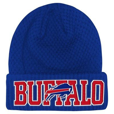Buffalo Bills Outerstuff Youth Heat Check Cuffed Knit Hat - Royal