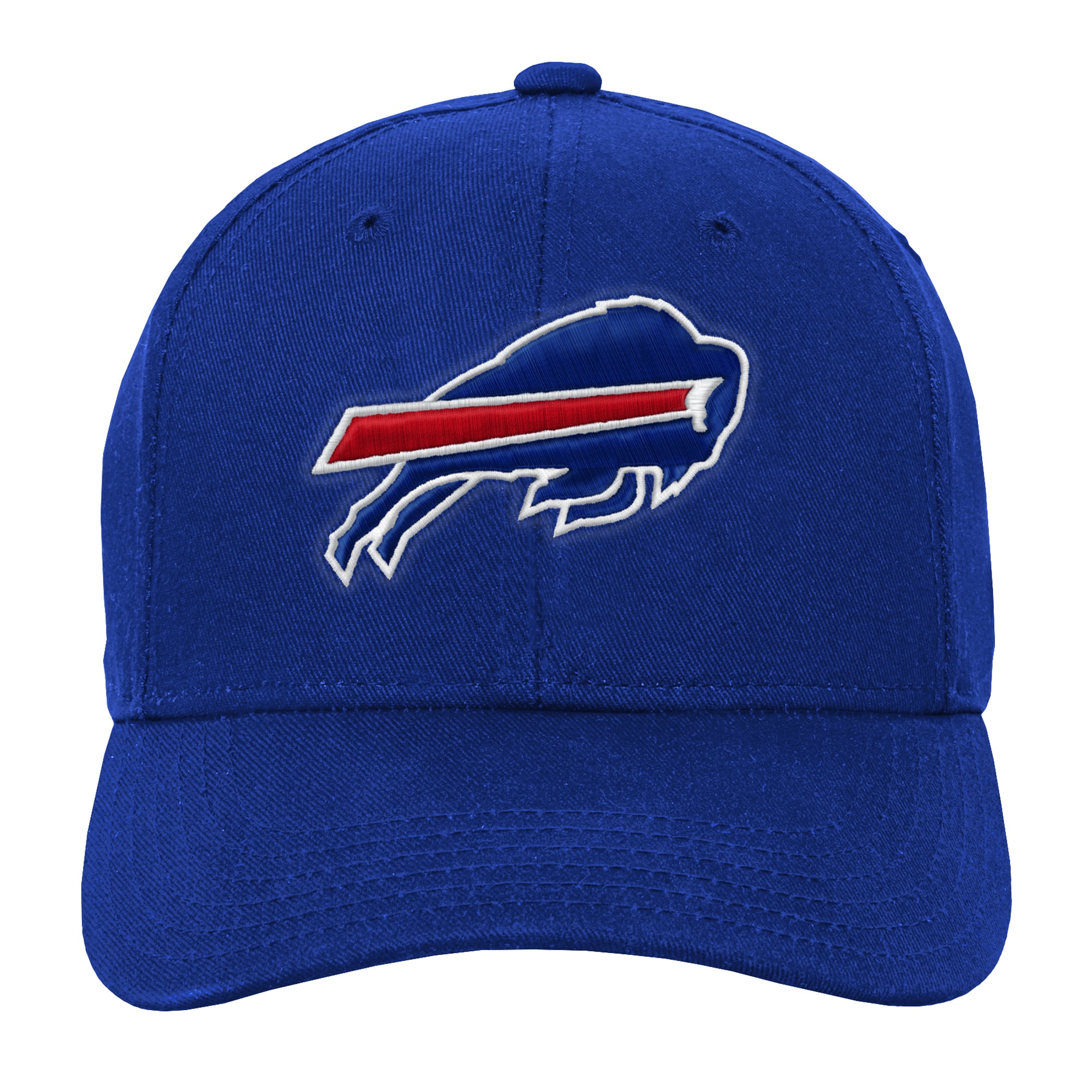 Youth Outerstuff Royal Buffalo Bills Pre-Curved Snapback Hat