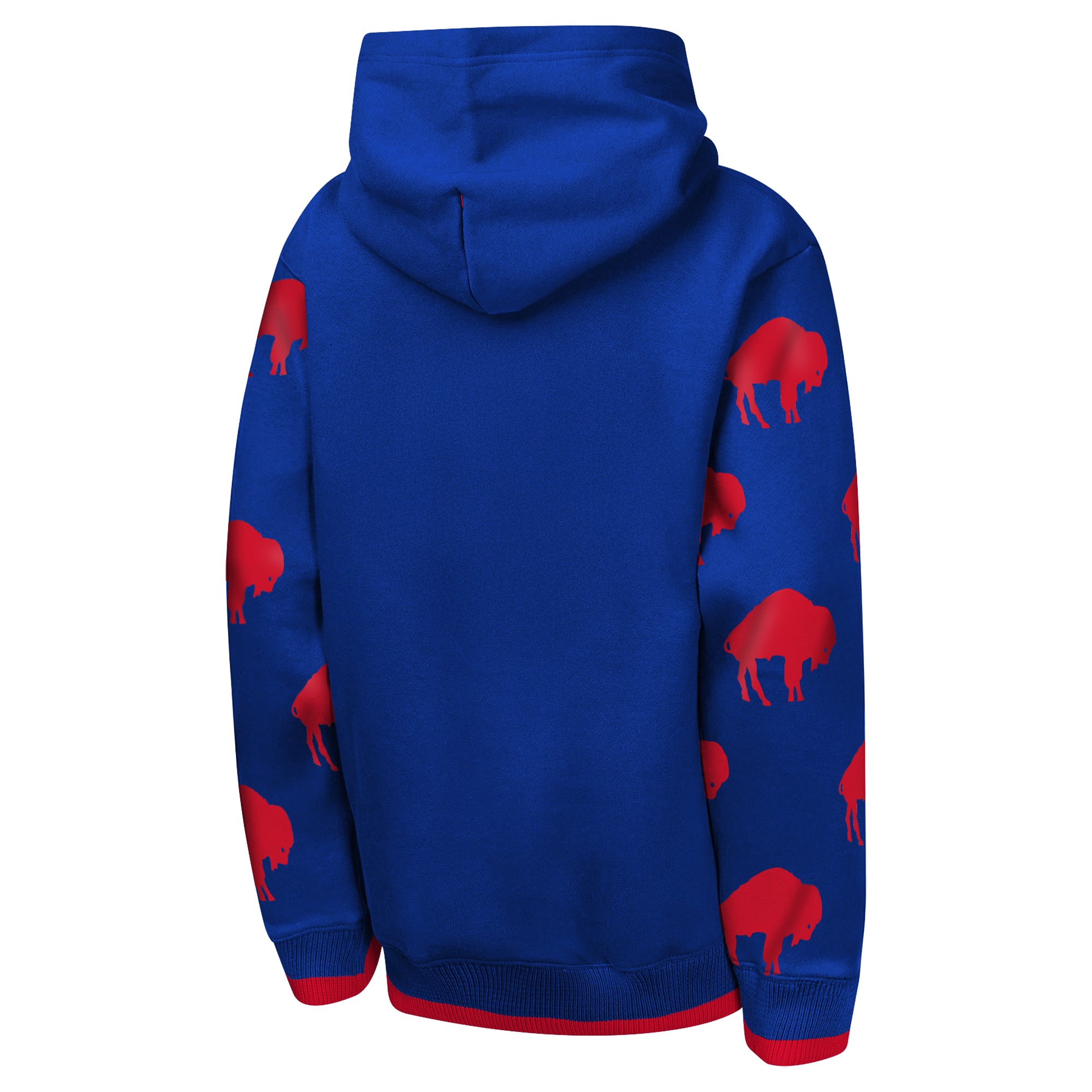 Sweat à capuche en chenille rétro Royal Buffalo Bills pour jeunes Outerstuff, jour de la draft