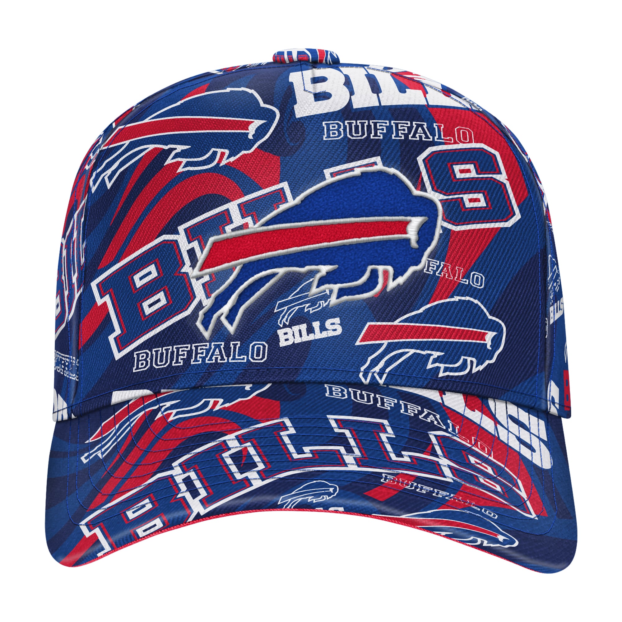 Youth Outerstuff Royal Buffalo Bills Shift Adjustable Hat