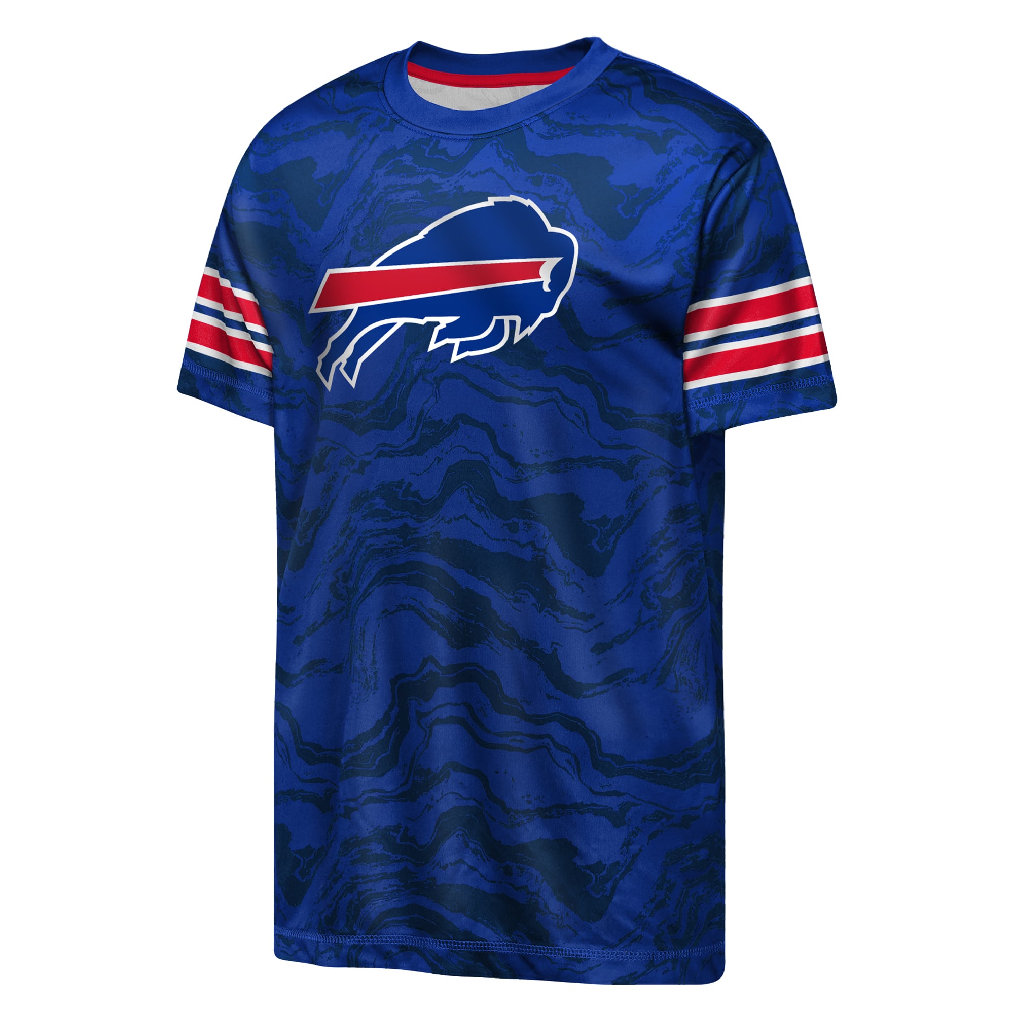 T-shirt de performance Youth Outerstuff Royal Buffalo Bills Slant Route