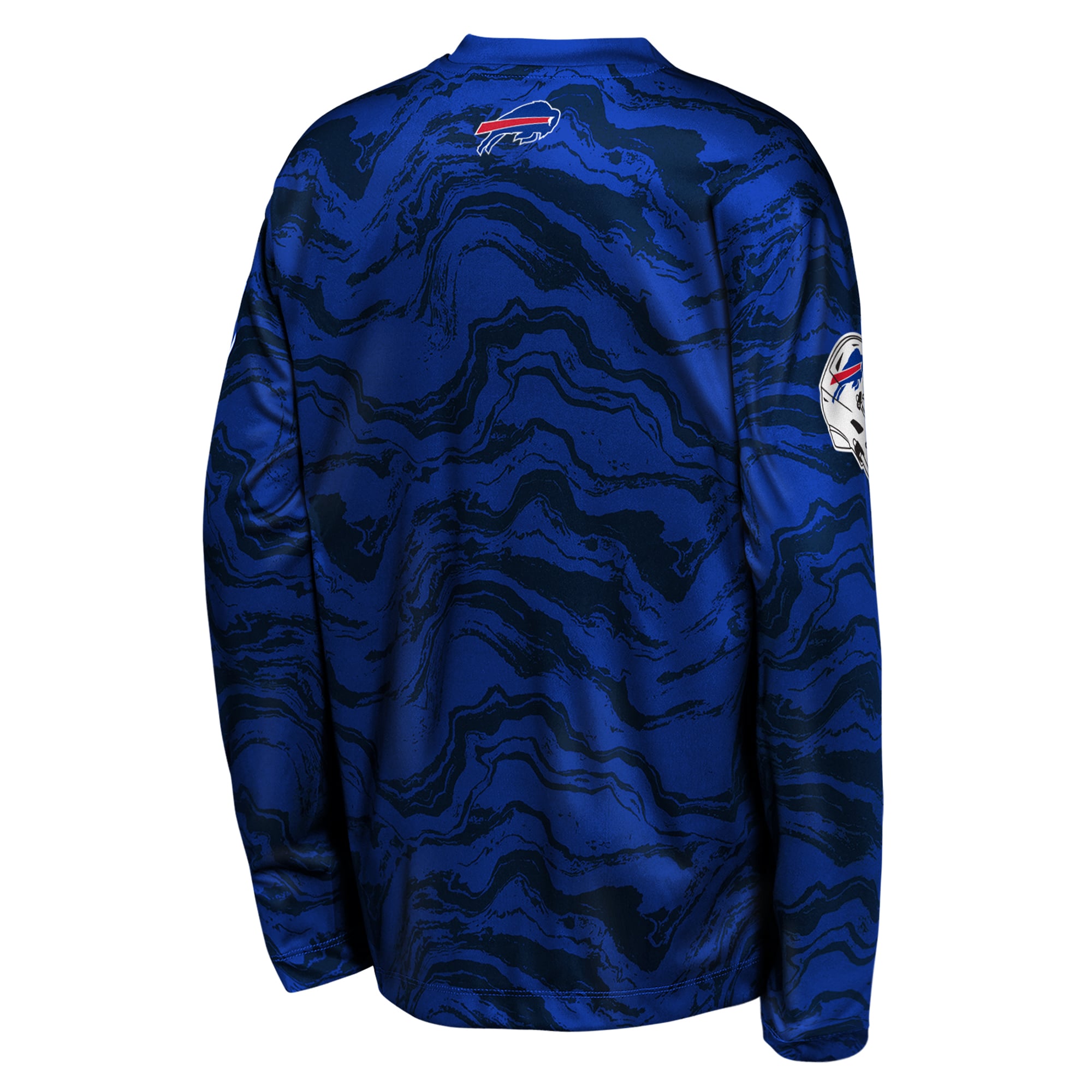 T-shirt à manches longues Youth Outerstuff Royal Buffalo Bills Tailgate Performance