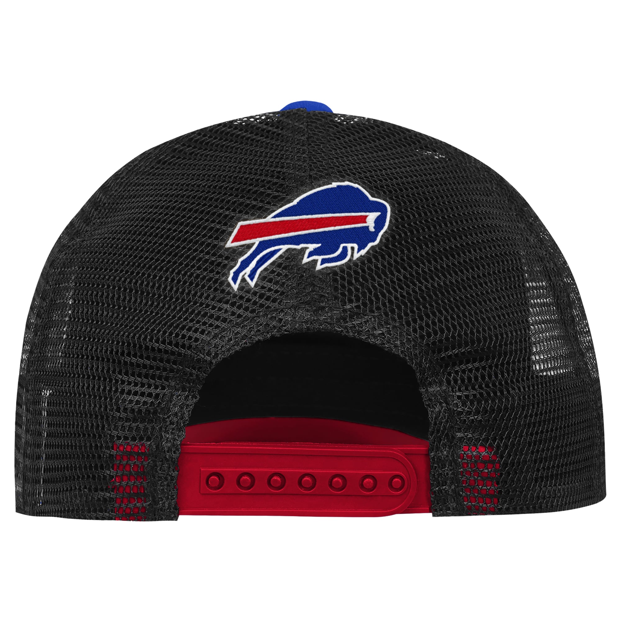 Casquette trucker ajustable en mousse Buffalo Bills Royal/Rouge pour jeunes Outerstuff